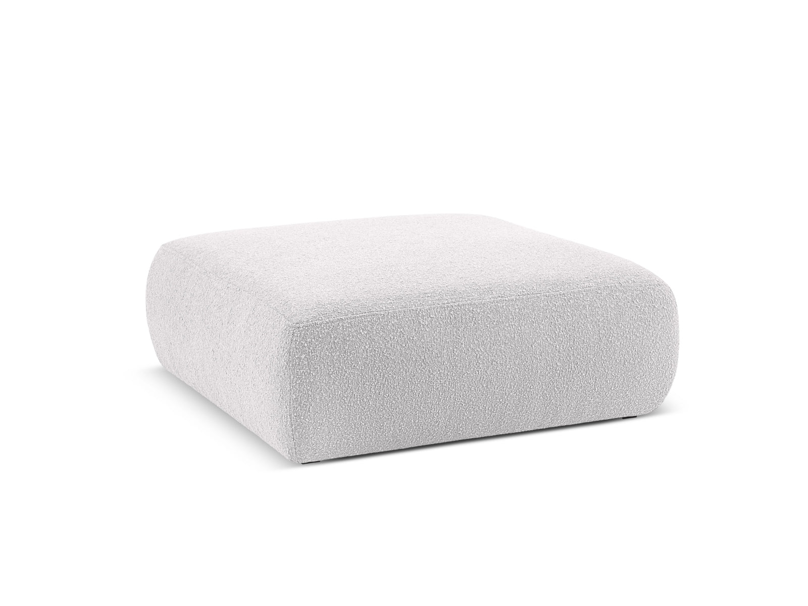 Entdecken Sie den Molino Boucle Pouf von Micadoni – ein elegantes, vielseitiges Sitzmöbel in hochwertigem Boucle-Stoff für stilvollen Komfort.