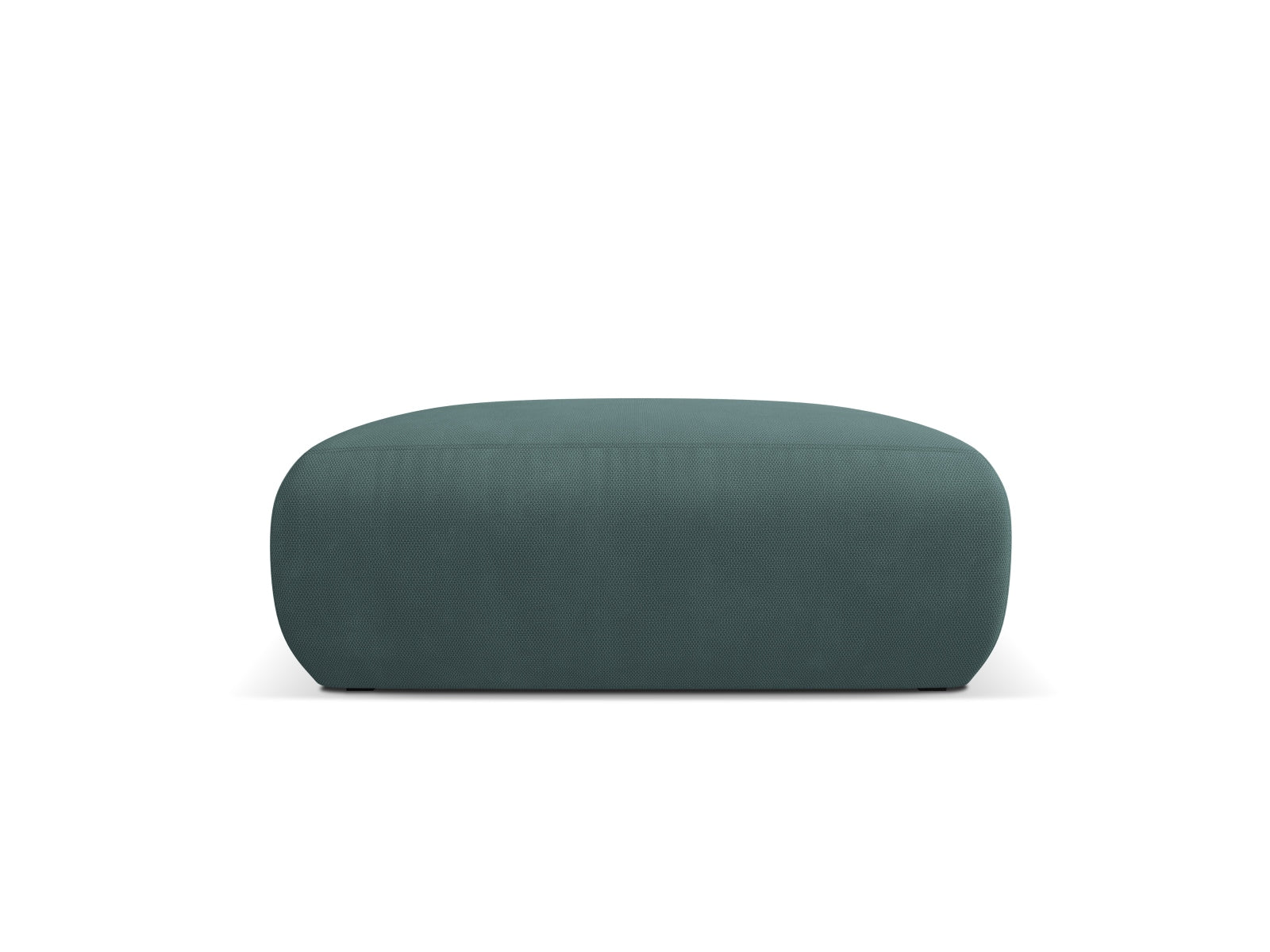 Eleganter Molino Pouf in sanftem Sea Green, perfekt für entspannte Sitzmöglichkeiten und stilvolle Inneneinrichtung.