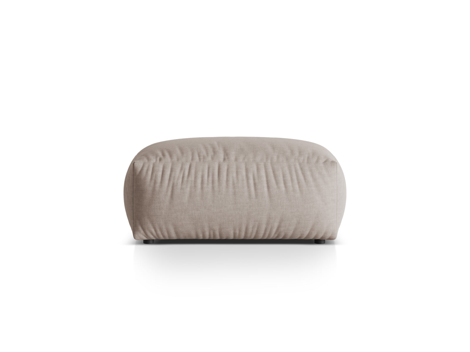 Martina Pouf Large 1 Sitz in Dark Beige-Boston präsentiert im Onlineshop von KAQTU Design AG. Pouf ist von Micadoni