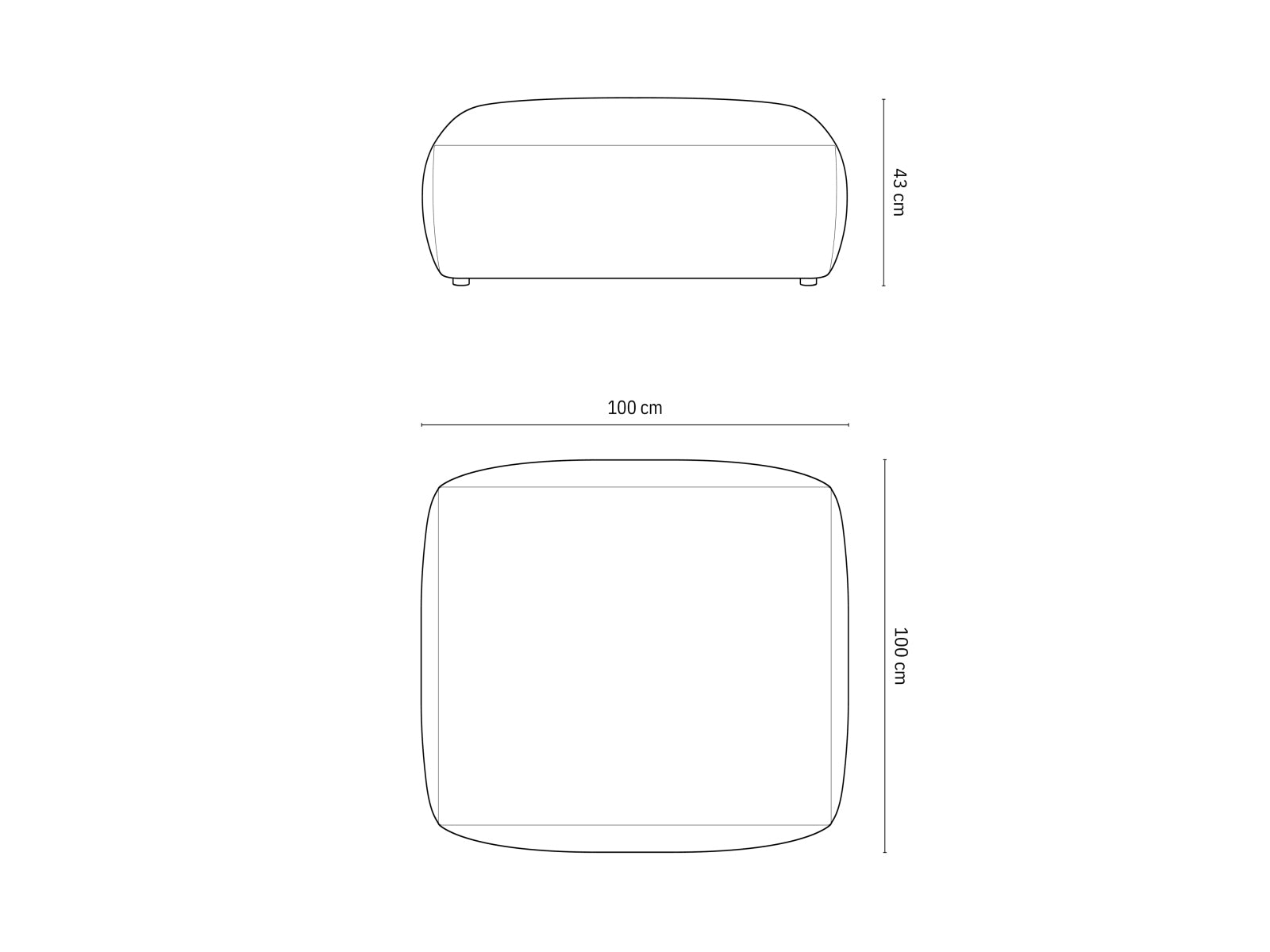 Erleben Sie den Chris Velour Pouf 1 Sitzer von Micadoni – ein eleganter Hocker, der Komfort und Stil in Ihr Zuhause bringt. Perfekt für jedes Interieur!