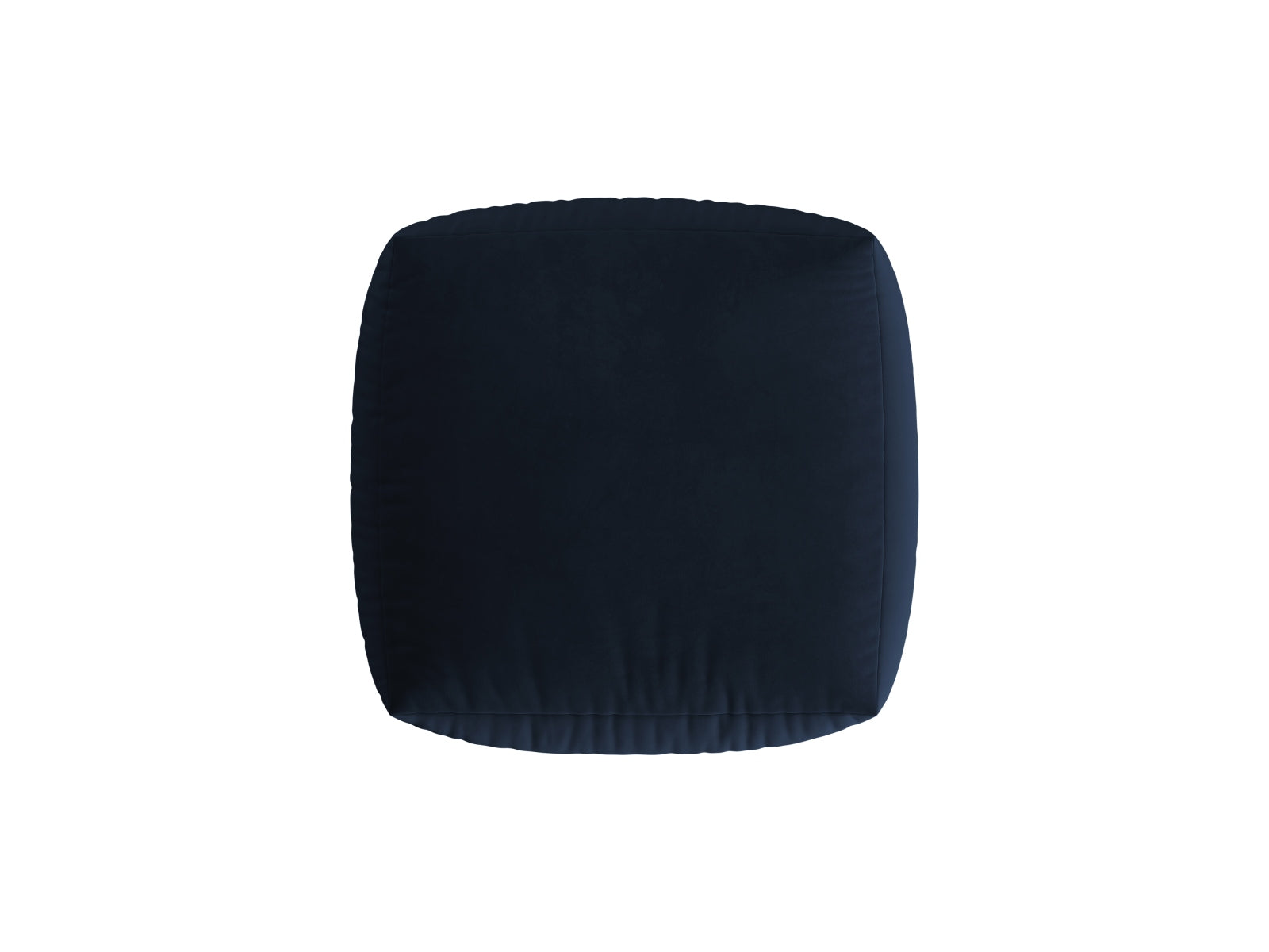 Stylischer Chris Velour Pouf in Royal Blue, perfekt für moderne Interiors. Teil des flexiblen Sofadesigns von Micadoni.