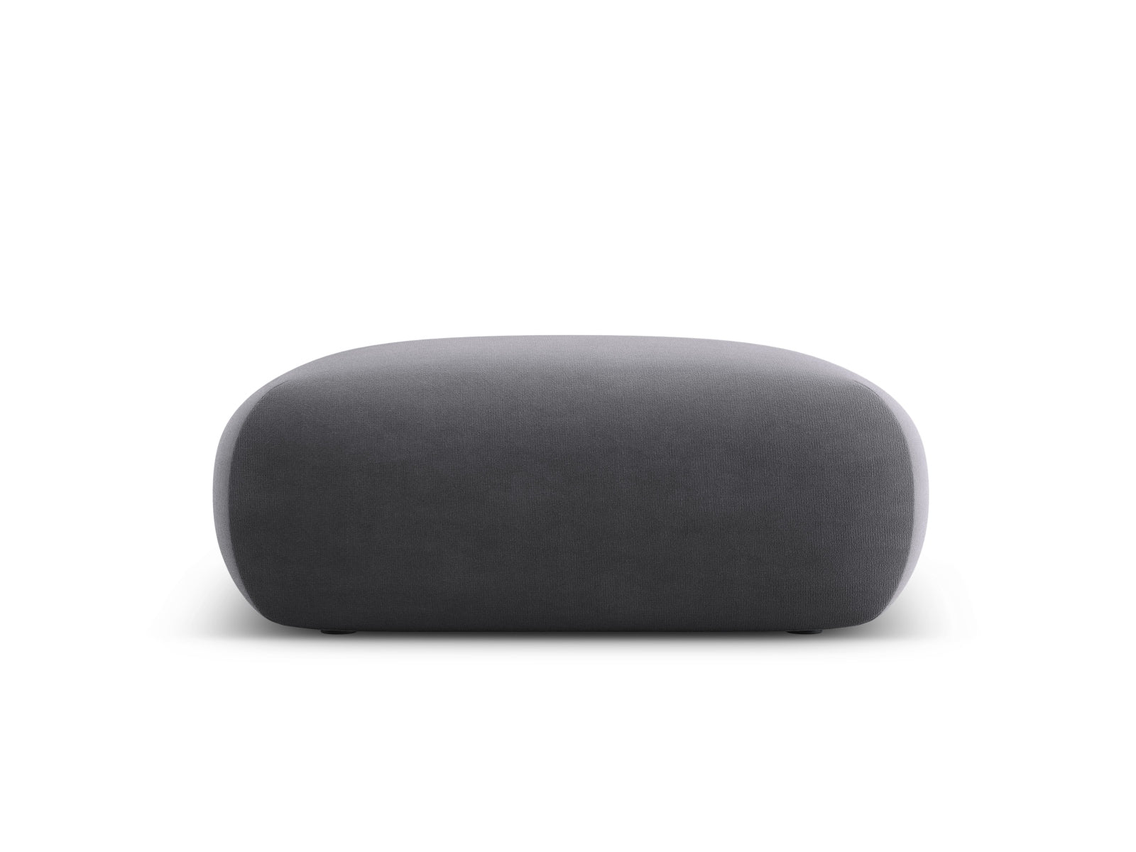 Molino Velour Pouf 2 Sitzer in Dark Grey-Casino präsentiert im Onlineshop von KAQTU Design AG. Modulares Sofa ist von Micadoni