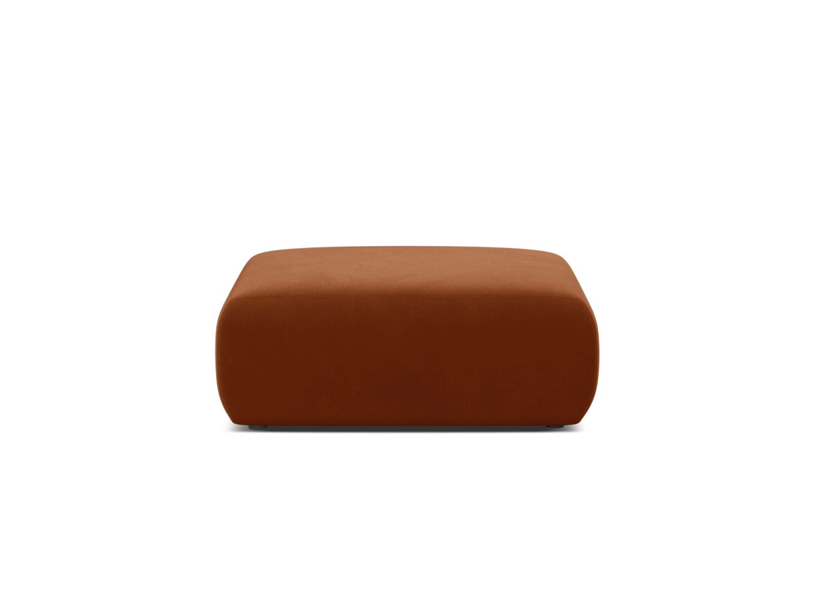 2-Sitzer Pouf Molino in Terracotta-Casino präsentiert im Onlineshop von KAQTU Design AG. Pouf ist von Micadoni