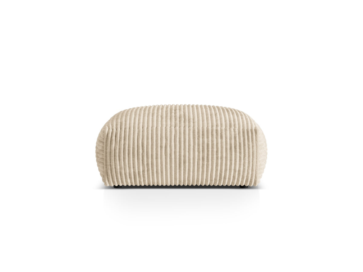 Martina Pouf Large 1 Sitz in Light Beige-Tilia präsentiert im Onlineshop von KAQTU Design AG. Pouf ist von Micadoni