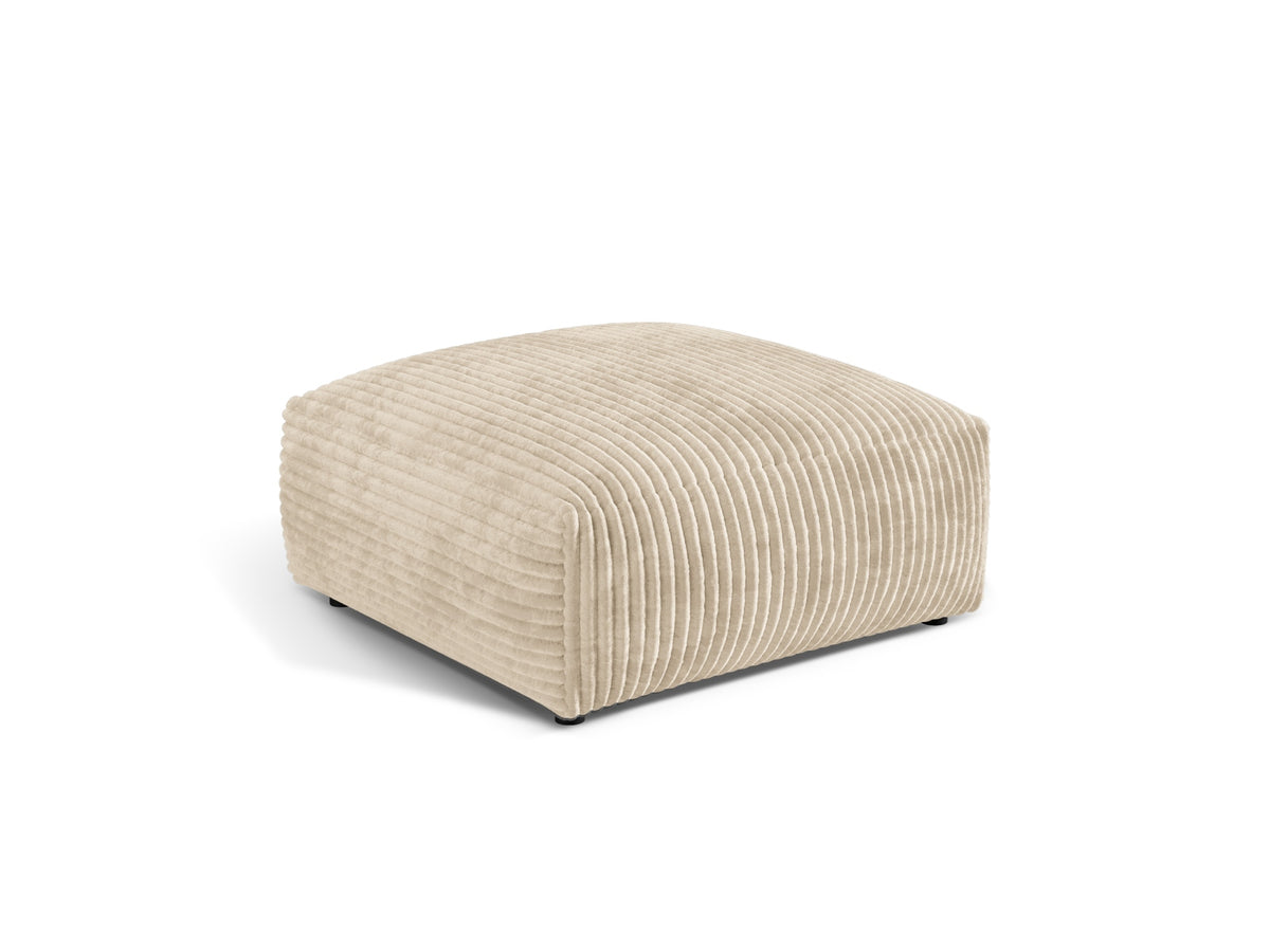 Martina Pouf Large 1 Sitz in Light Beige-Tilia präsentiert im Onlineshop von KAQTU Design AG. Pouf ist von Micadoni