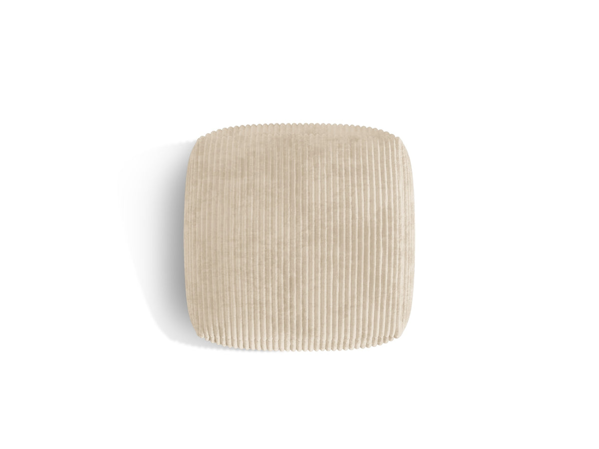 Martina Pouf Large 1 Sitz in Light Beige-Tilia präsentiert im Onlineshop von KAQTU Design AG. Pouf ist von Micadoni