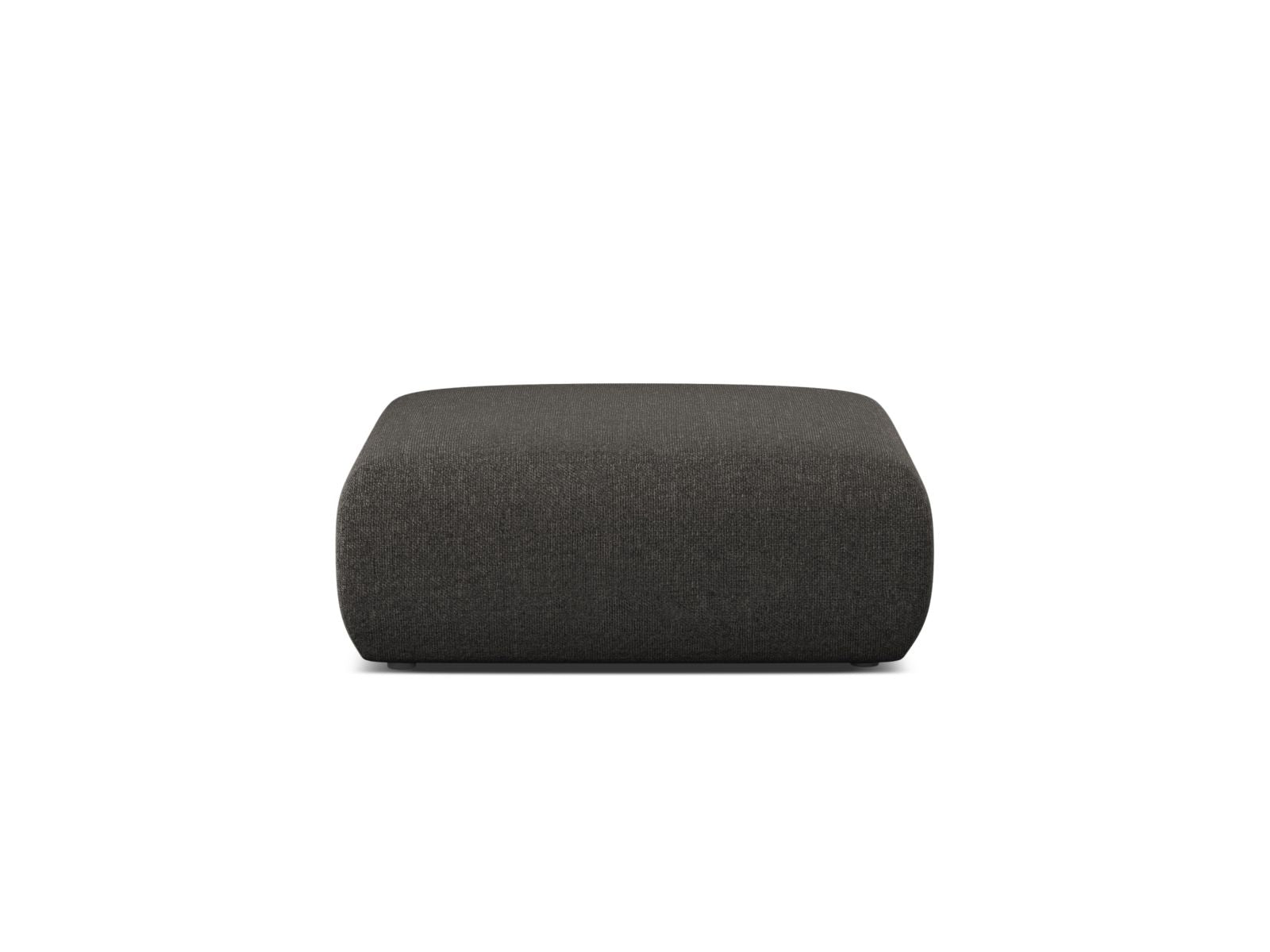 1-Sitzer Pouf Molino in Dark Grey-Eden präsentiert im Onlineshop von KAQTU Design AG. Pouf ist von Micadoni