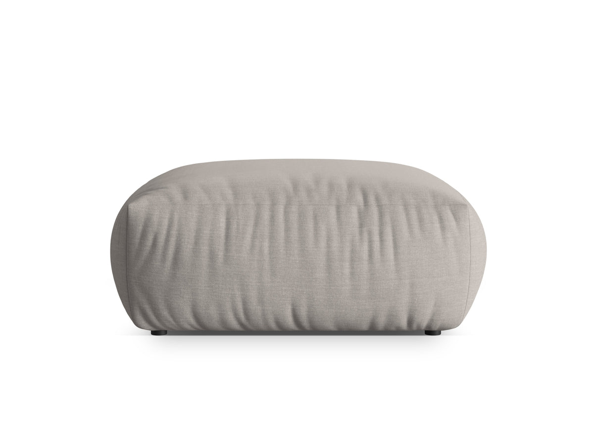Chris Pouf 1 Sitzer in Natural-LINS präsentiert im Onlineshop von KAQTU Design AG. Modulares Sofa ist von Micadoni