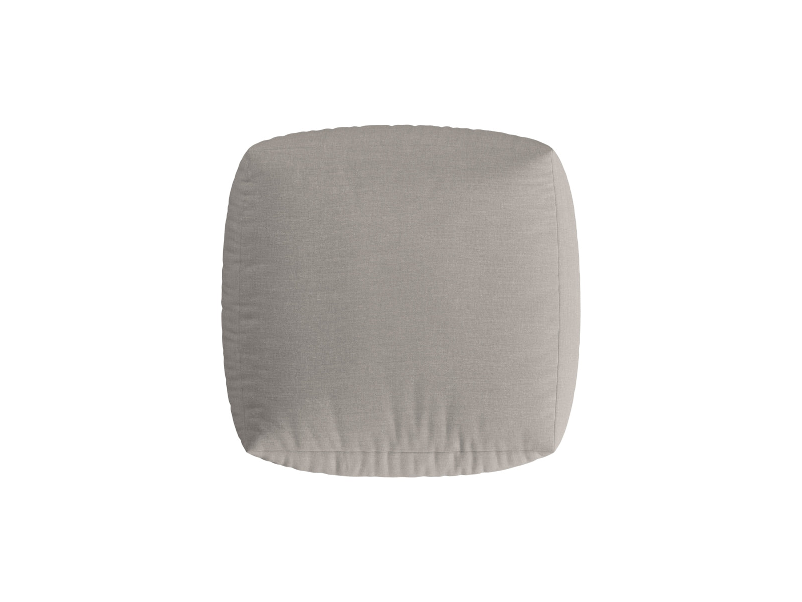 Chris Pouf 1 Sitzer in Natural-LINS präsentiert im Onlineshop von KAQTU Design AG. Modulares Sofa ist von Micadoni