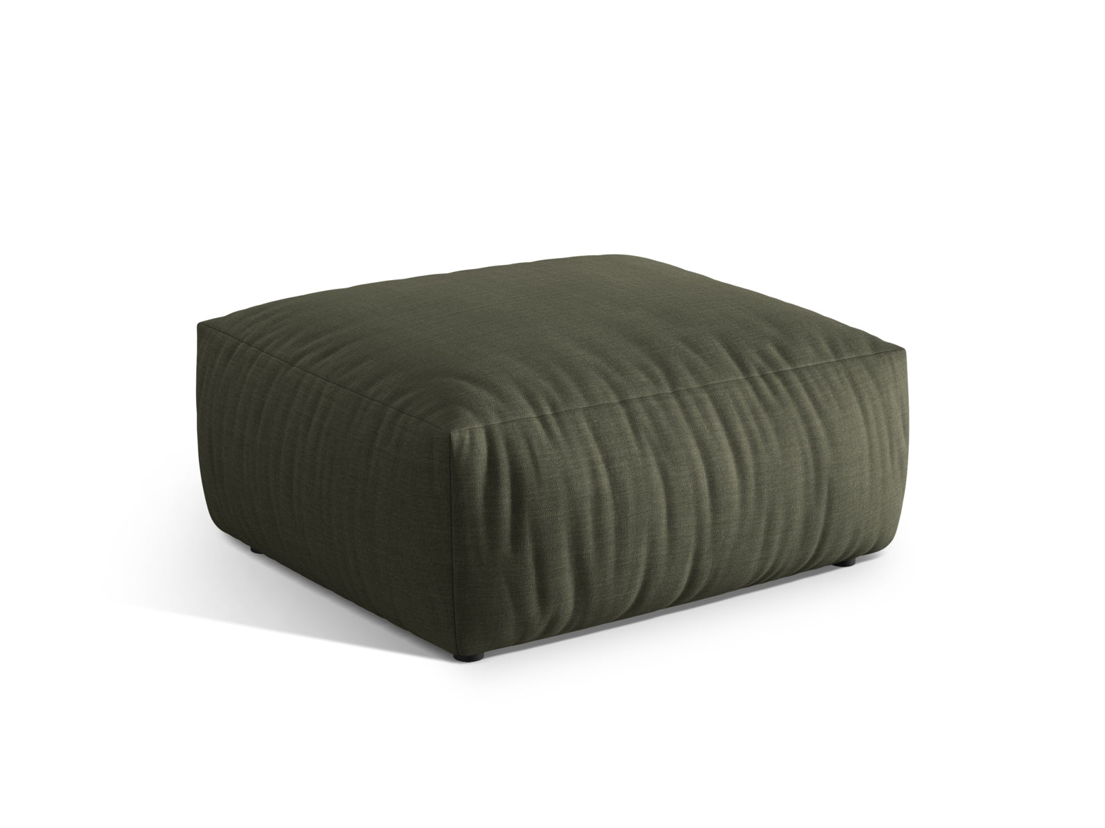 Chris Pouf 1 Sitzer in Muted Blue-LINS präsentiert im Onlineshop von KAQTU Design AG. Modulares Sofa ist von Micadoni