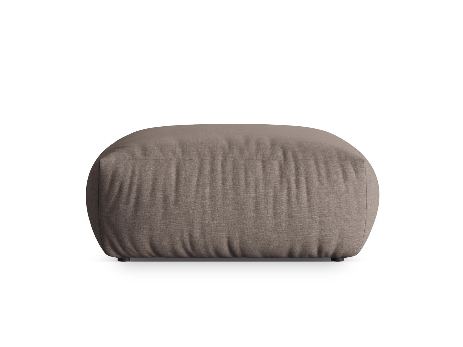 Chris Pouf 1 Sitzer in Warm grey-LINS präsentiert im Onlineshop von KAQTU Design AG. Modulares Sofa ist von Micadoni