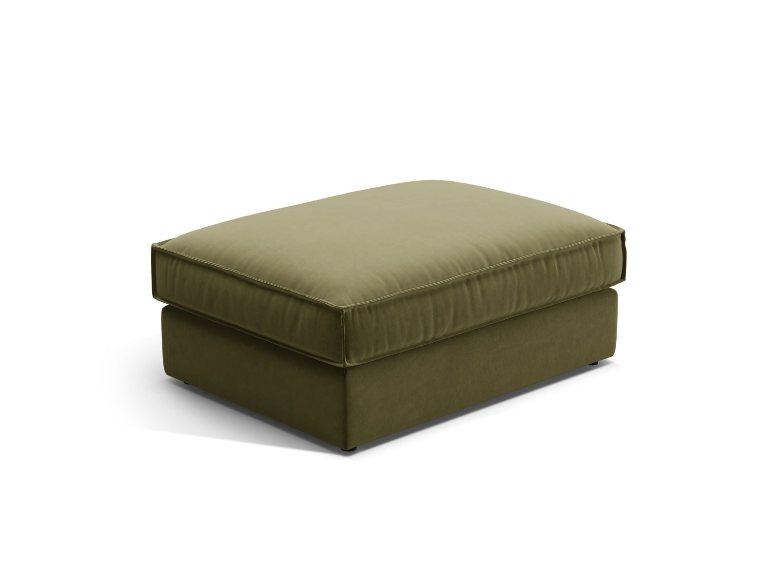 1-Sitzer Pouf Pola in Green-Salvador präsentiert im Onlineshop von KAQTU Design AG. Pouf ist von Micadoni