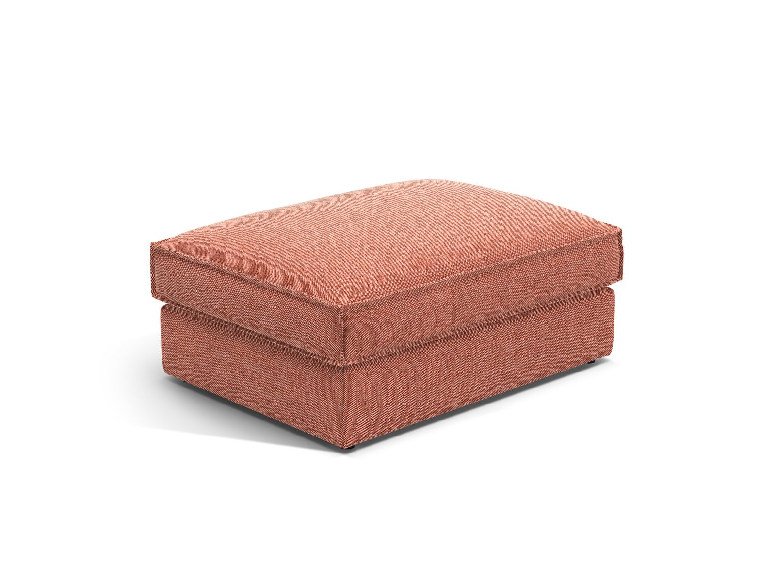 1-Sitzer Pouf Pola in Red-Babel präsentiert im Onlineshop von KAQTU Design AG. Pouf ist von Micadoni