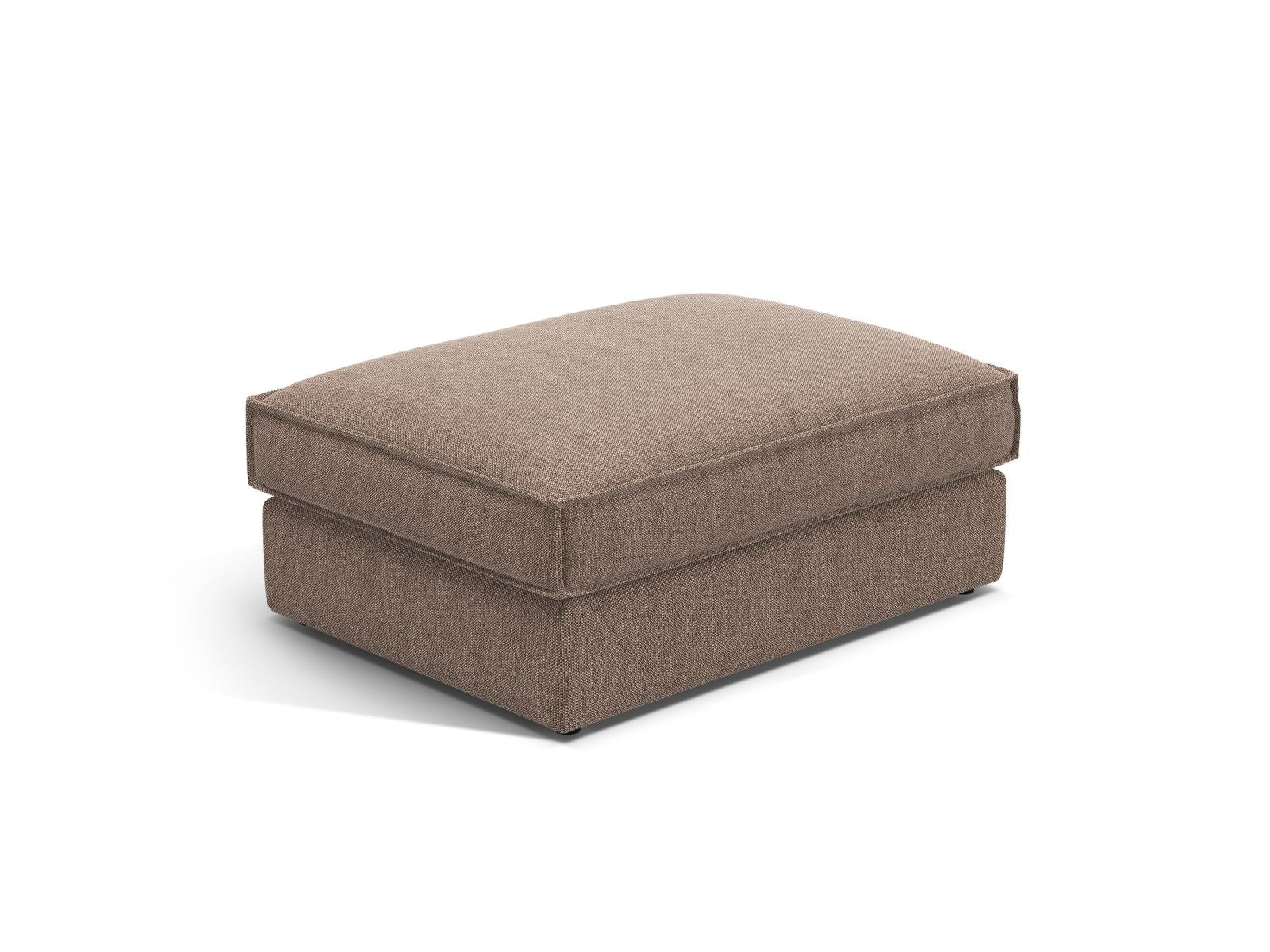 1-Sitzer Pouf Pola in Light Brown-Babel präsentiert im Onlineshop von KAQTU Design AG. Pouf ist von Micadoni