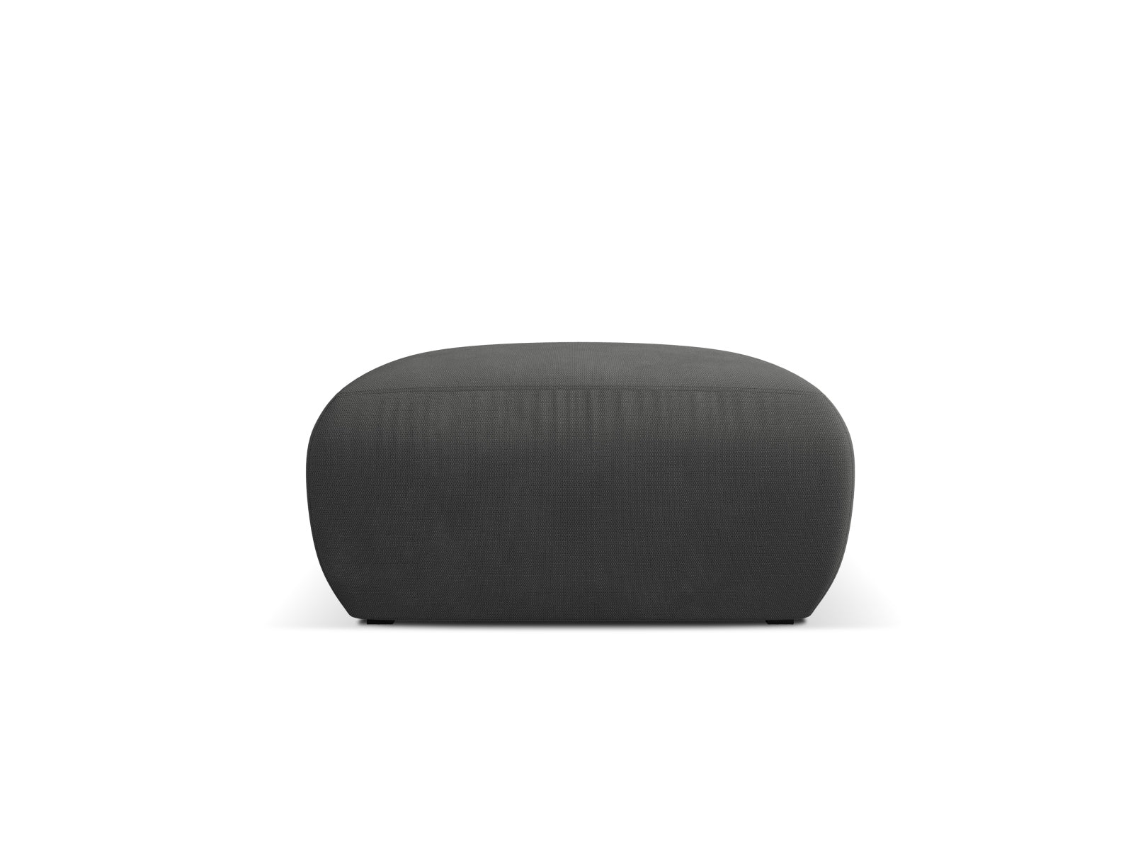 Molino Pouf 1 Sitz in Dark Grey-Rebel präsentiert im Onlineshop von KAQTU Design AG. Pouf ist von Micadoni