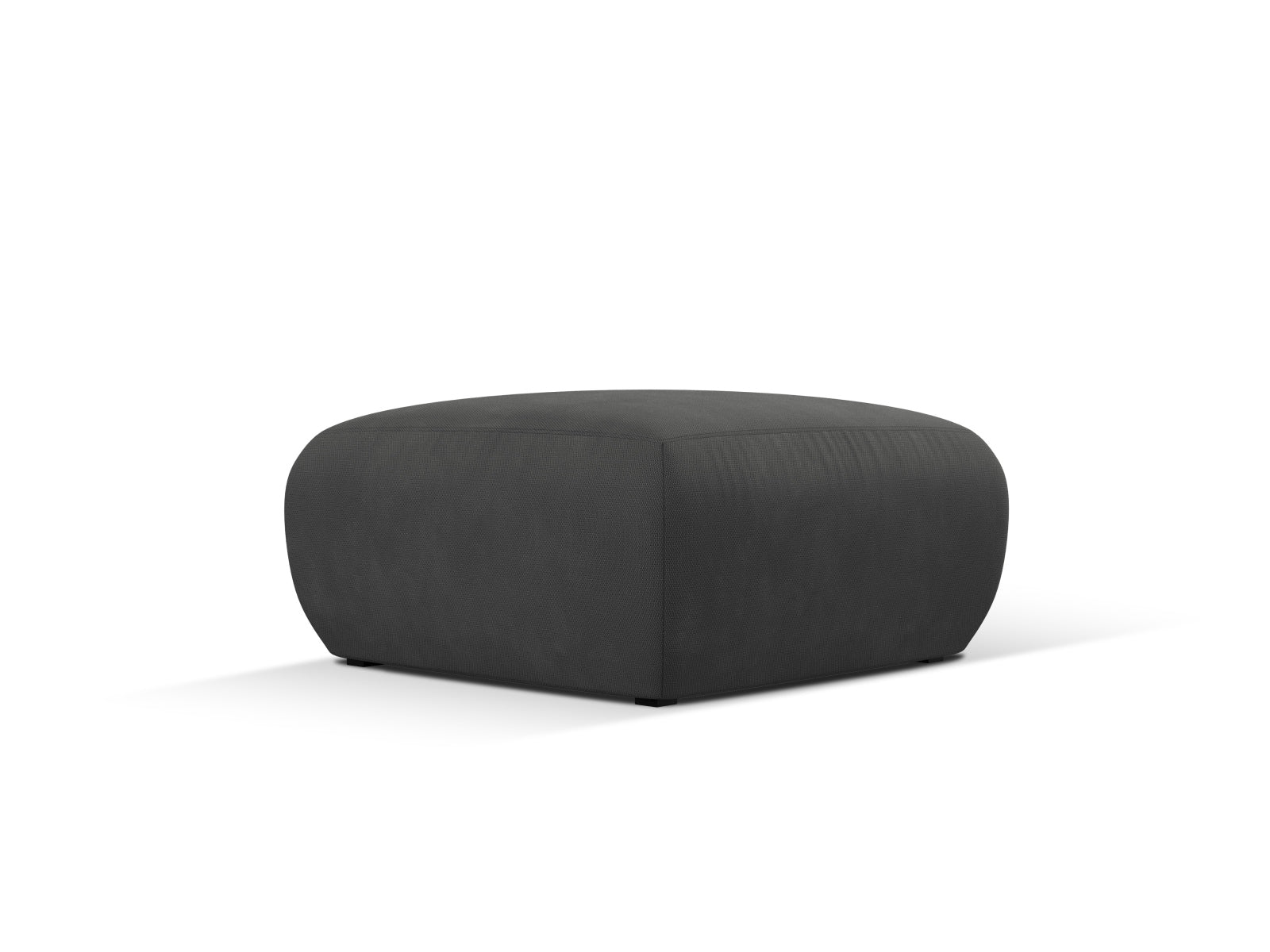 Molino Pouf 1 Sitz in Dark Grey-Rebel präsentiert im Onlineshop von KAQTU Design AG. Pouf ist von Micadoni