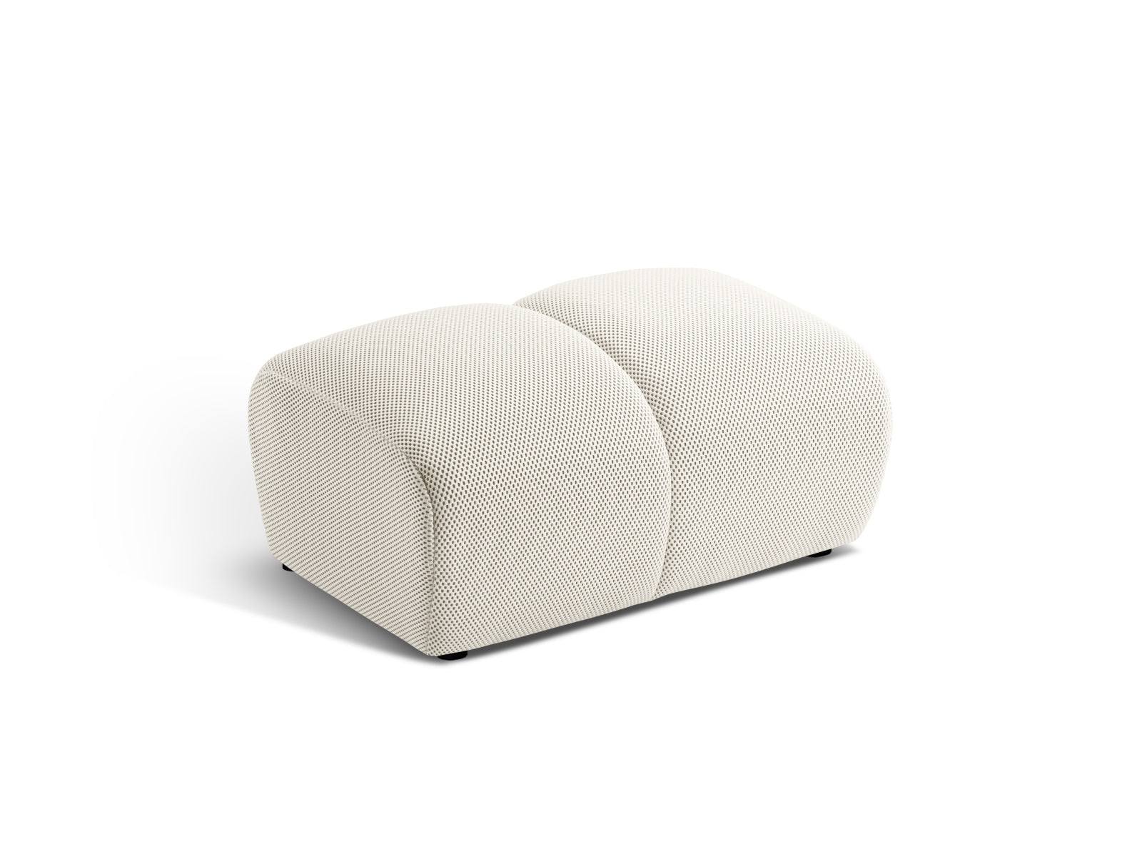 Diana Pouf 1 Sitzer in Light Beige-Sonic präsentiert im Onlineshop von KAQTU Design AG. Modulares Sofa ist von Micadoni