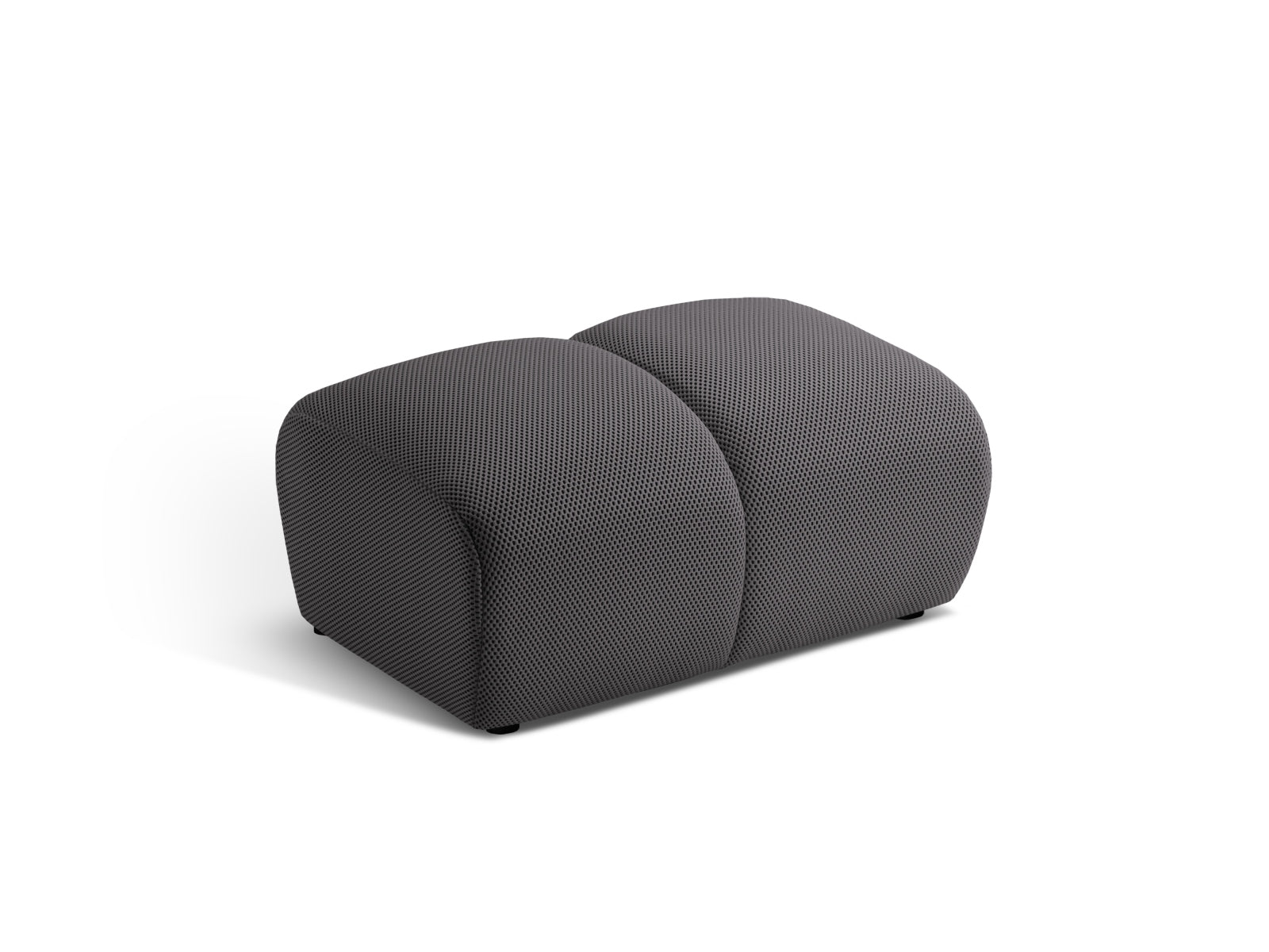 Diana Pouf 1 Sitzer in Espresso-Sonic präsentiert im Onlineshop von KAQTU Design AG. Modulares Sofa ist von Micadoni