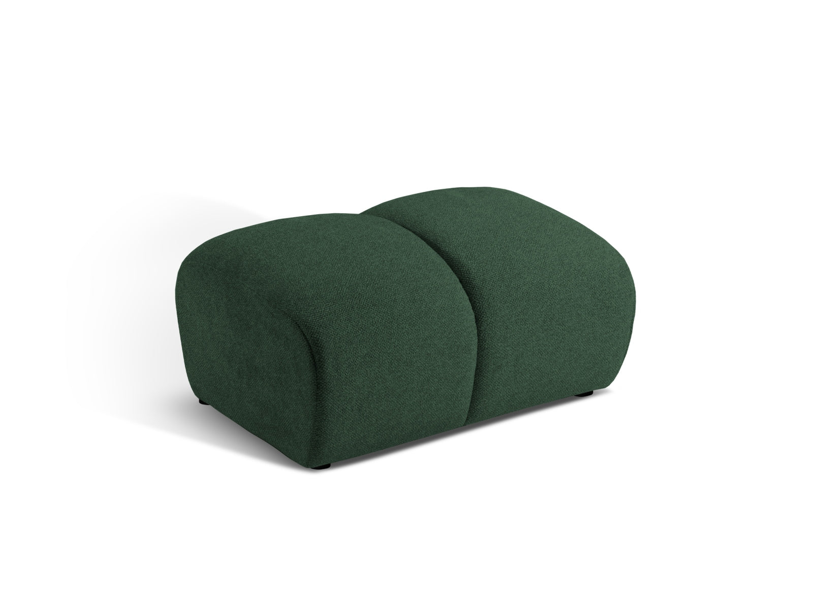 Diana Pouf 1 Sitzer in Green präsentiert im Onlineshop von KAQTU Design AG. Modulares Sofa ist von Micadoni