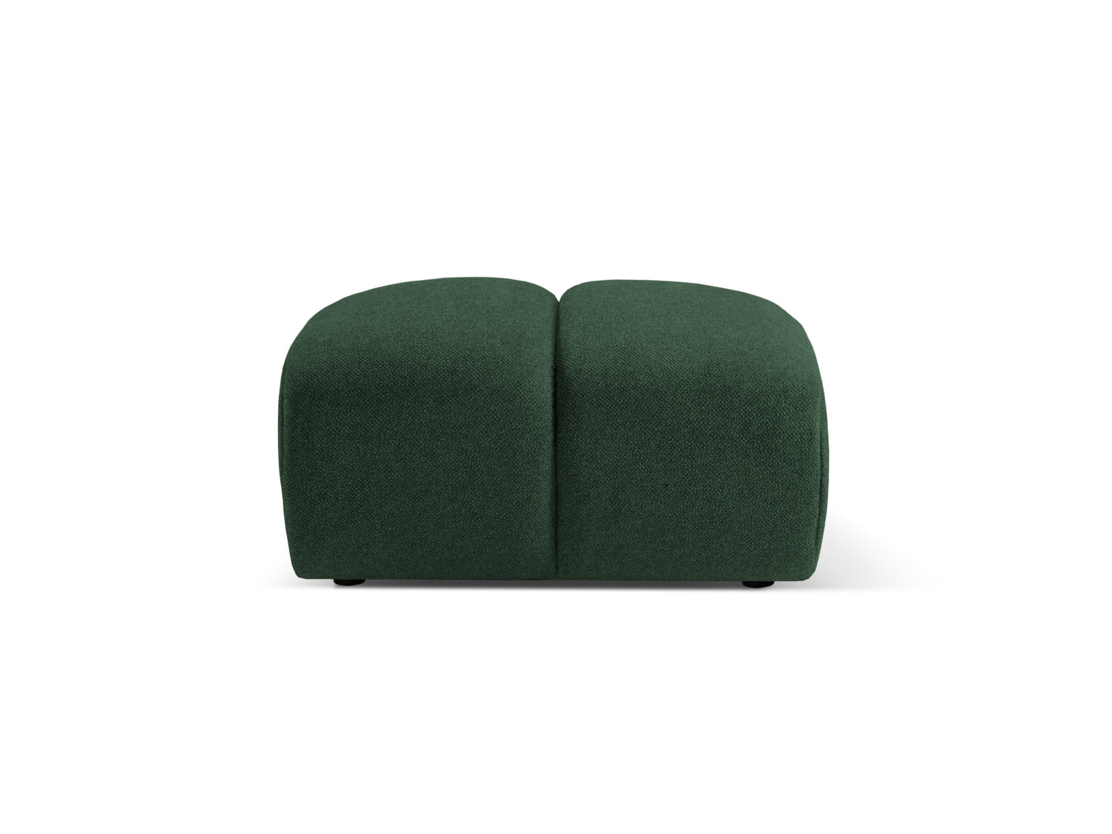 Stylischer Diana Pouf 1 Sitzer in zartem Grün, perfekt für moderne Interiors. Teil der vielseitigen Sofaserie von Micadoni.