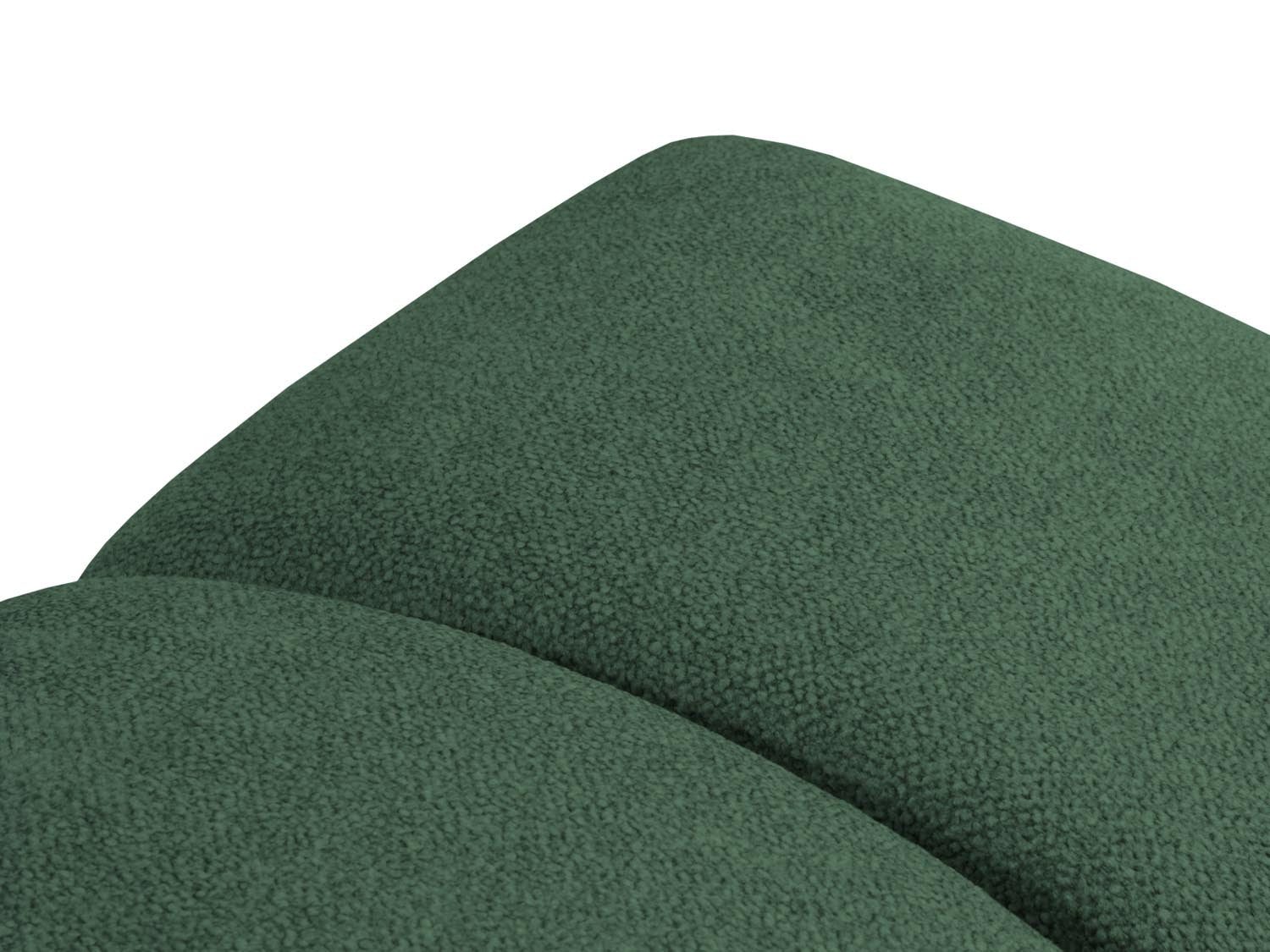 Eleganter Diana Pouf 1 Sitzer in sanftem Grün, ideal für stilvolle Wohnräume. Teil der flexiblen Sofakollektion von Micadoni.