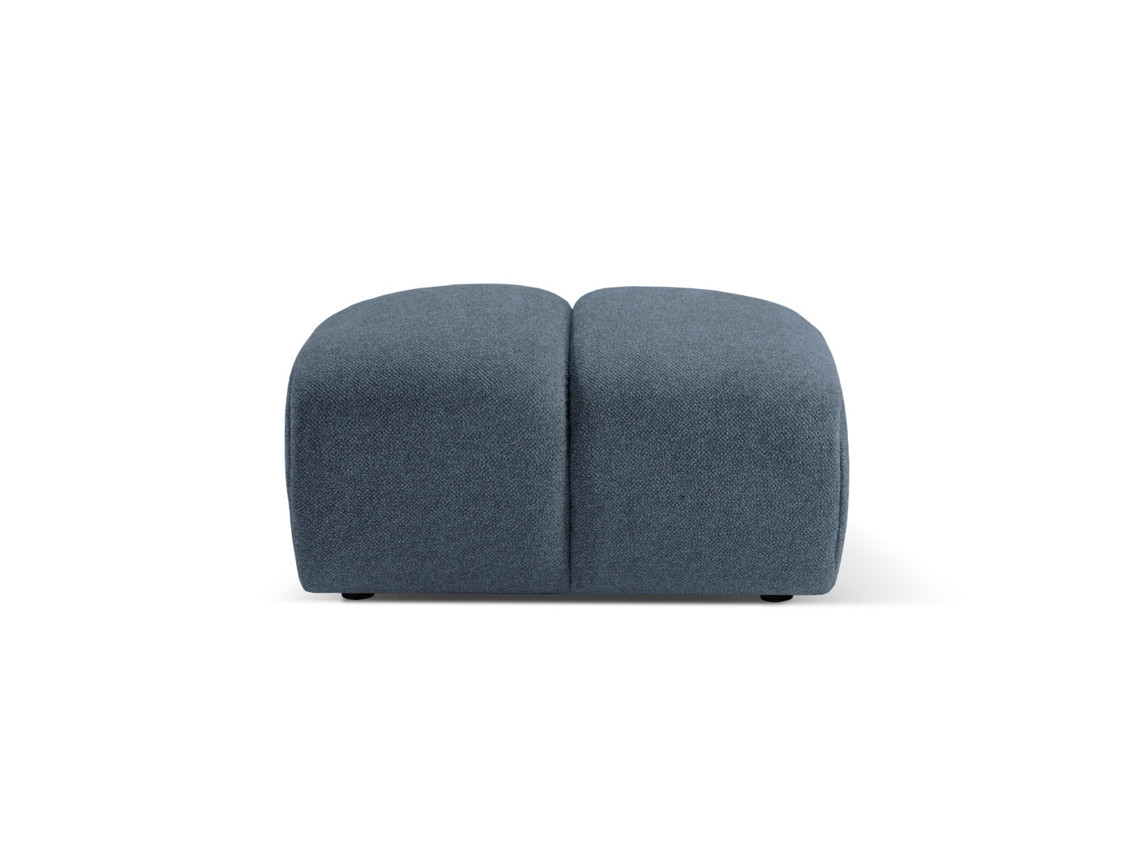 Diana Pouf 1 Sitzer in Blue Jeans-Bubble präsentiert im Onlineshop von KAQTU Design AG. Modulares Sofa ist von Micadoni