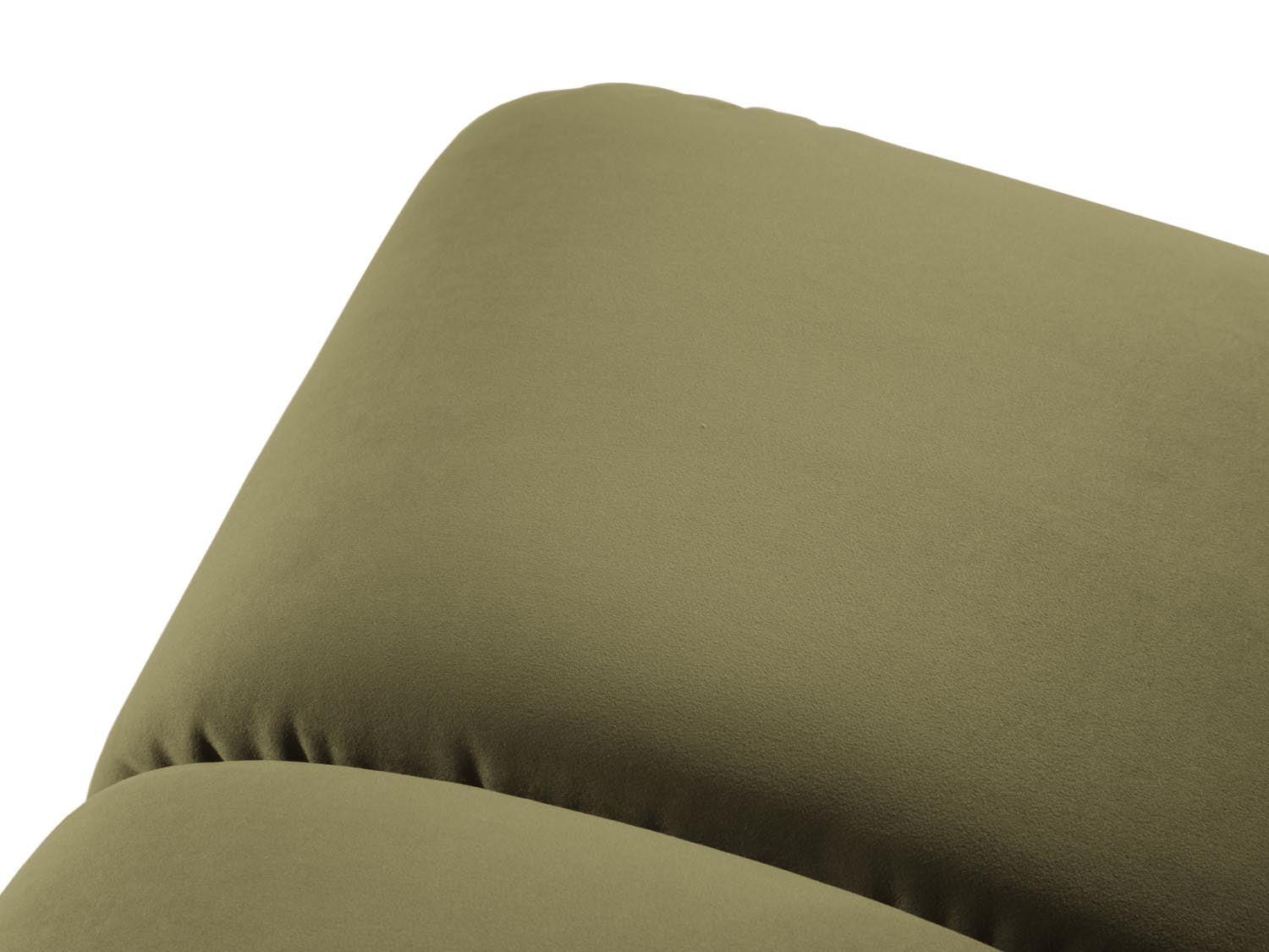 Diana Velour Pouf 1 Sitzer in Green-Salvador präsentiert im Onlineshop von KAQTU Design AG. Modulares Sofa ist von Micadoni