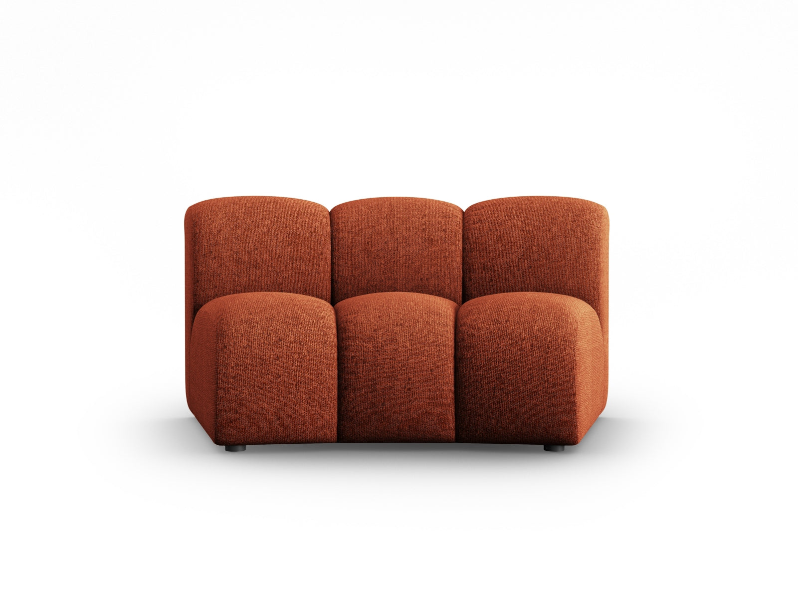 Lupine Modul Armless 1 Sitzer in Terracotta präsentiert im Onlineshop von KAQTU Design AG. Modulares Sofa ist von Micadoni