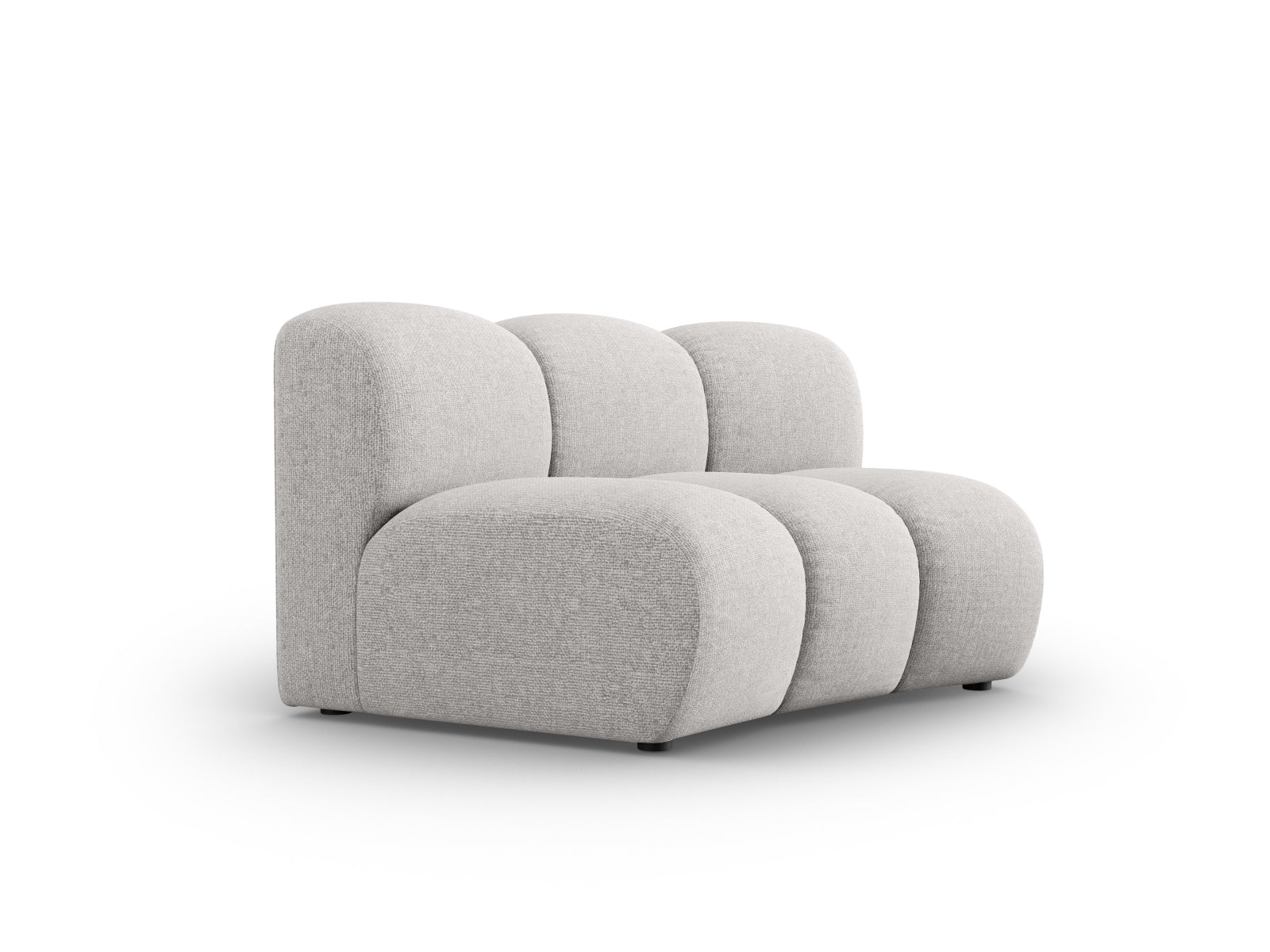 Lupine Modul Armless 1 Sitzer in Light Grey präsentiert im Onlineshop von KAQTU Design AG. Modulares Sofa ist von Micadoni