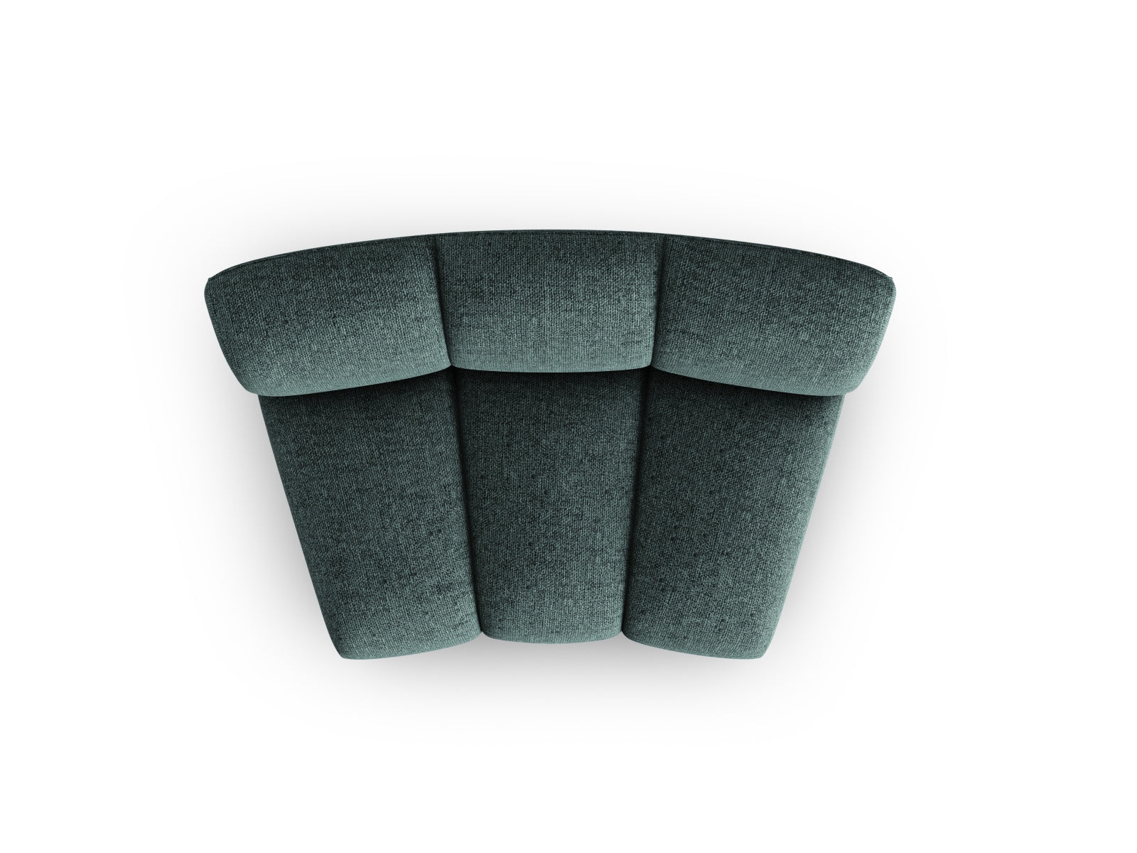 Lupine Modul Armless 1 Sitzer in Petrol präsentiert im Onlineshop von KAQTU Design AG. Modulares Sofa ist von Micadoni