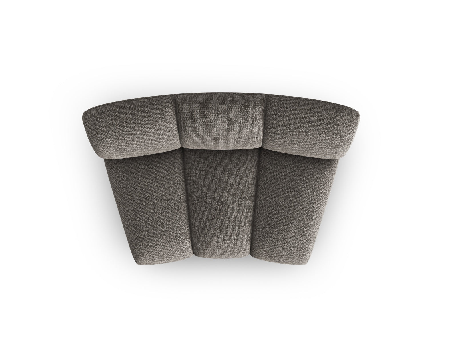 Lupine Modul Armless 1 Sitzer in Grey präsentiert im Onlineshop von KAQTU Design AG. Modulares Sofa ist von Micadoni