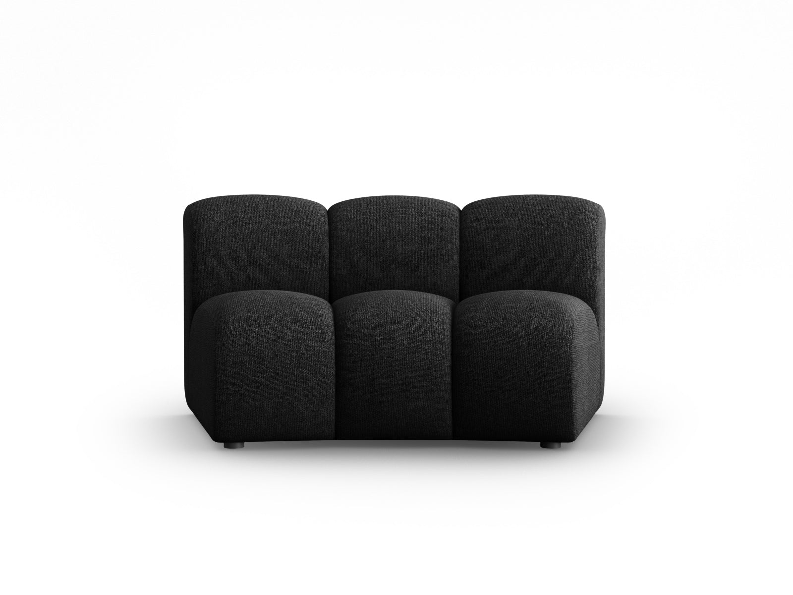 Lupine Modul Armless 1 Sitzer in Black präsentiert im Onlineshop von KAQTU Design AG. Modulares Sofa ist von Micadoni