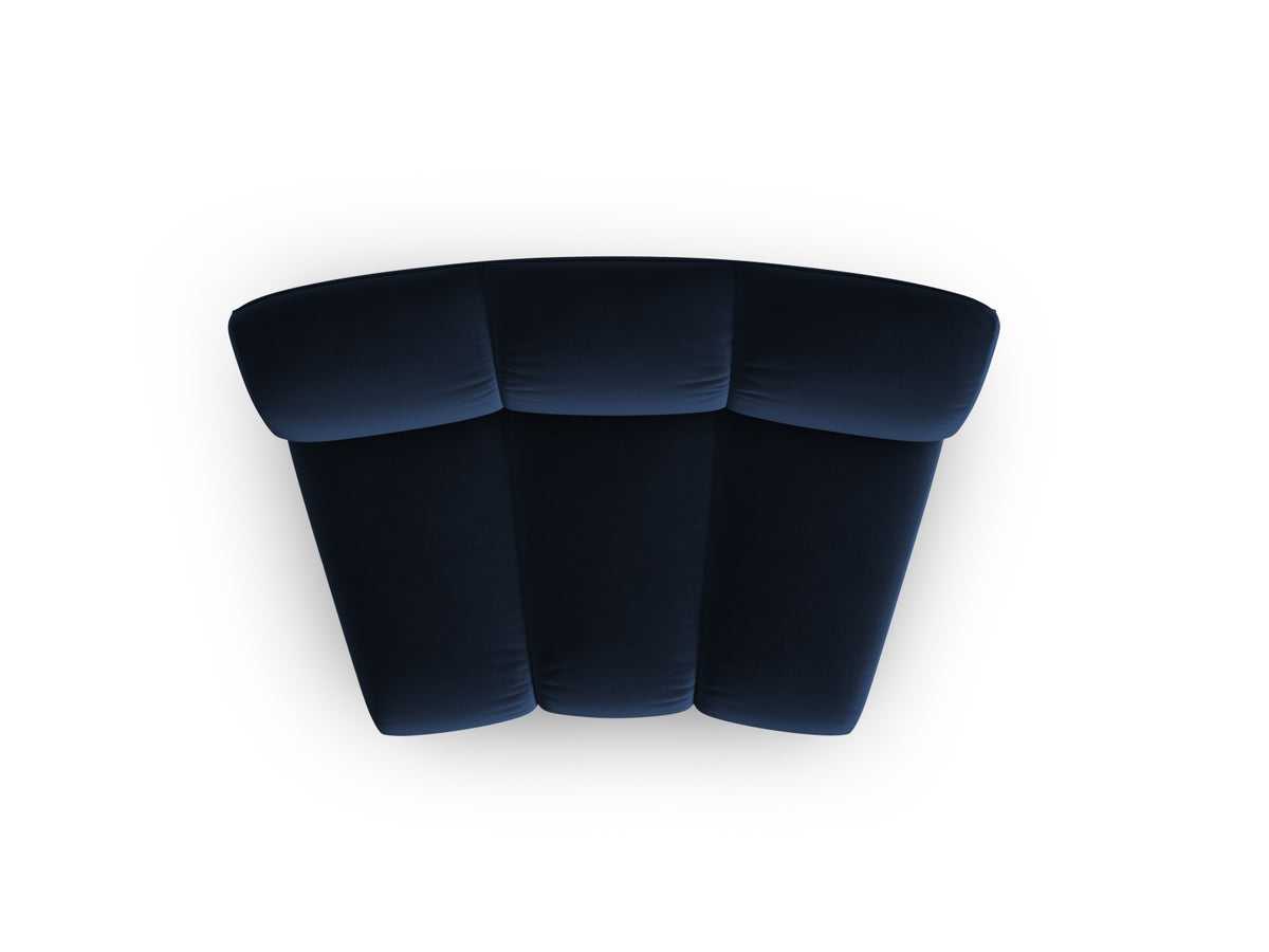 Lupine Velour Modul Armless 1 Sitzer in Royal Blue-Salvador präsentiert im Onlineshop von KAQTU Design AG. Modulares Sofa ist von Micadoni