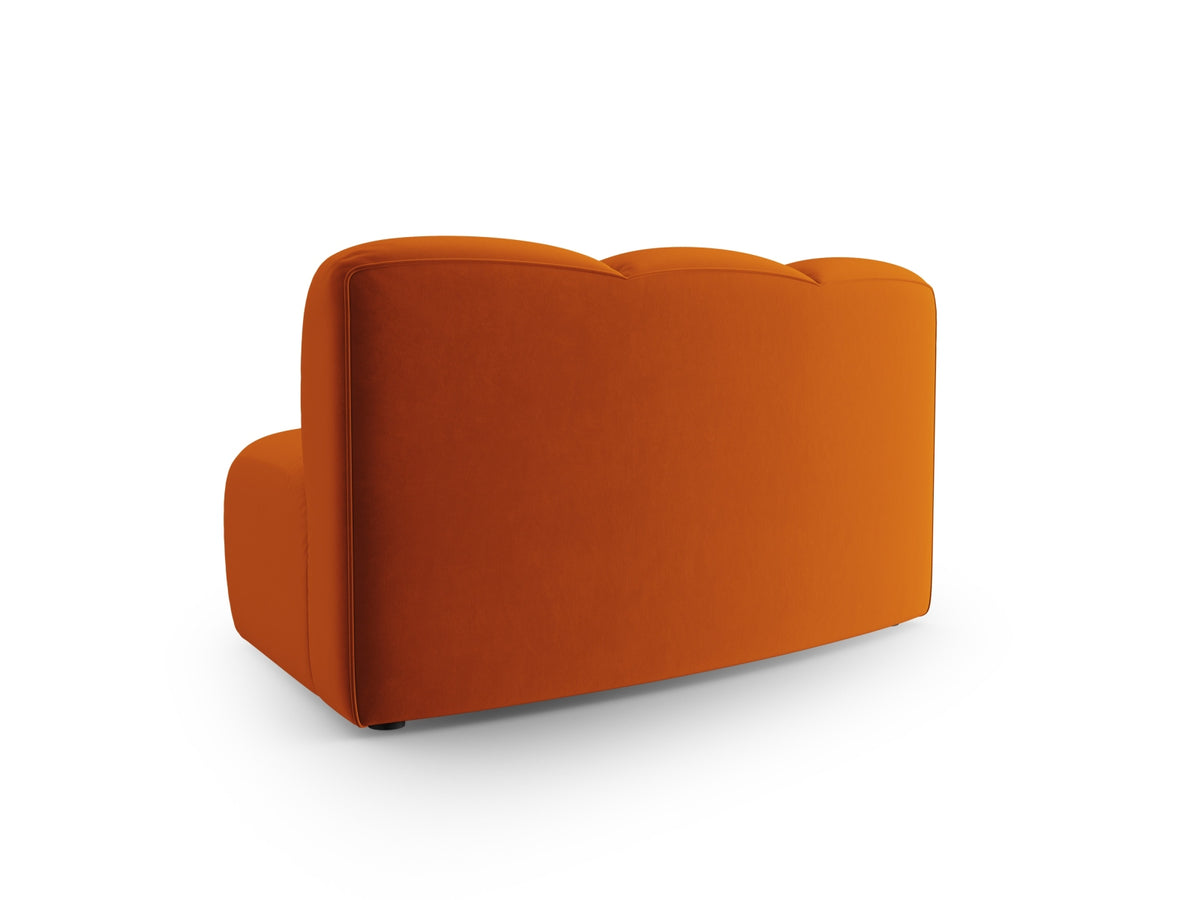 Lupine Velour Modul Armless 1 Sitzer in Terracotta-Salvador präsentiert im Onlineshop von KAQTU Design AG. Modulares Sofa ist von Micadoni