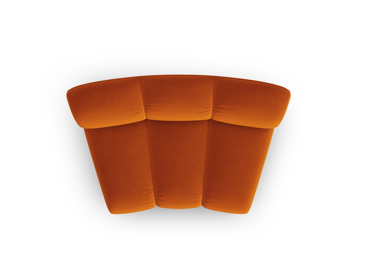 Lupine Velour Modul Armless 1 Sitzer in Terracotta-Salvador präsentiert im Onlineshop von KAQTU Design AG. Modulares Sofa ist von Micadoni
