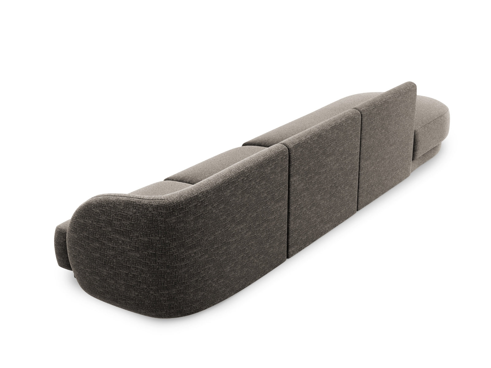 Erleben Sie das Miley Sofa links 4 Sitzer von Micadoni – das perfekte Zusammenspiel von modernem Design und hohem Komfort für Ihr Zuhause.