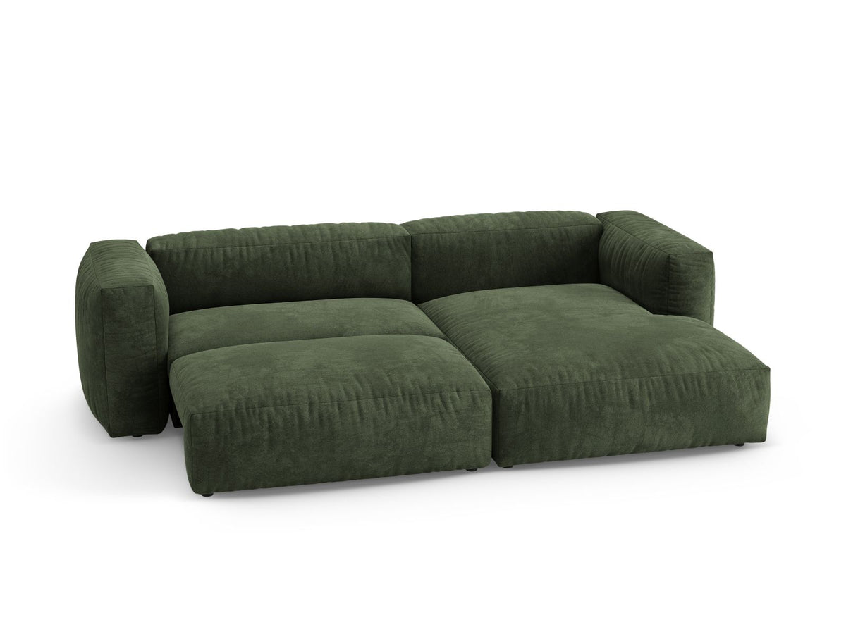4-Sitzer Ecksofa rechts mit Schlaffunktion Martina in Green-Vogue präsentiert im Onlineshop von KAQTU Design AG. Bettsofa rechts ist von Micadoni