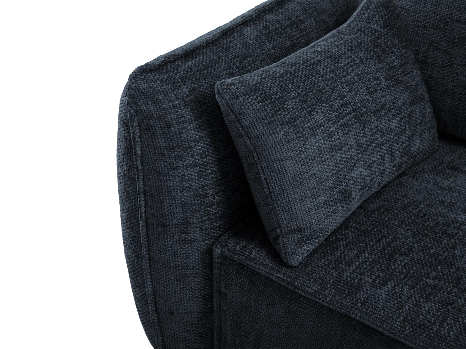 Erleben Sie das Kaelle Ecksofa rechts von Micadoni – ein elegantes 4-Sitzer Sofa mit praktischer Schlaffunktion und Stauraum für Ihr Wohnzimmer.