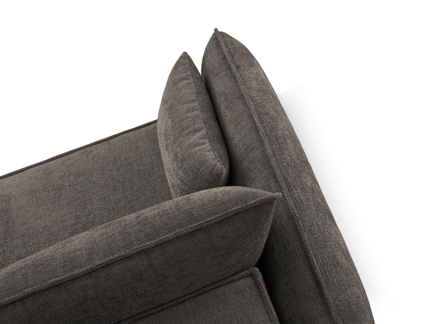 Das Kaelle Ecksofa rechts von Micadoni bietet Komfort und Stil. Mit Schlaffunktion und Stauraum ist es ideal für jedes Wohnzimmer!