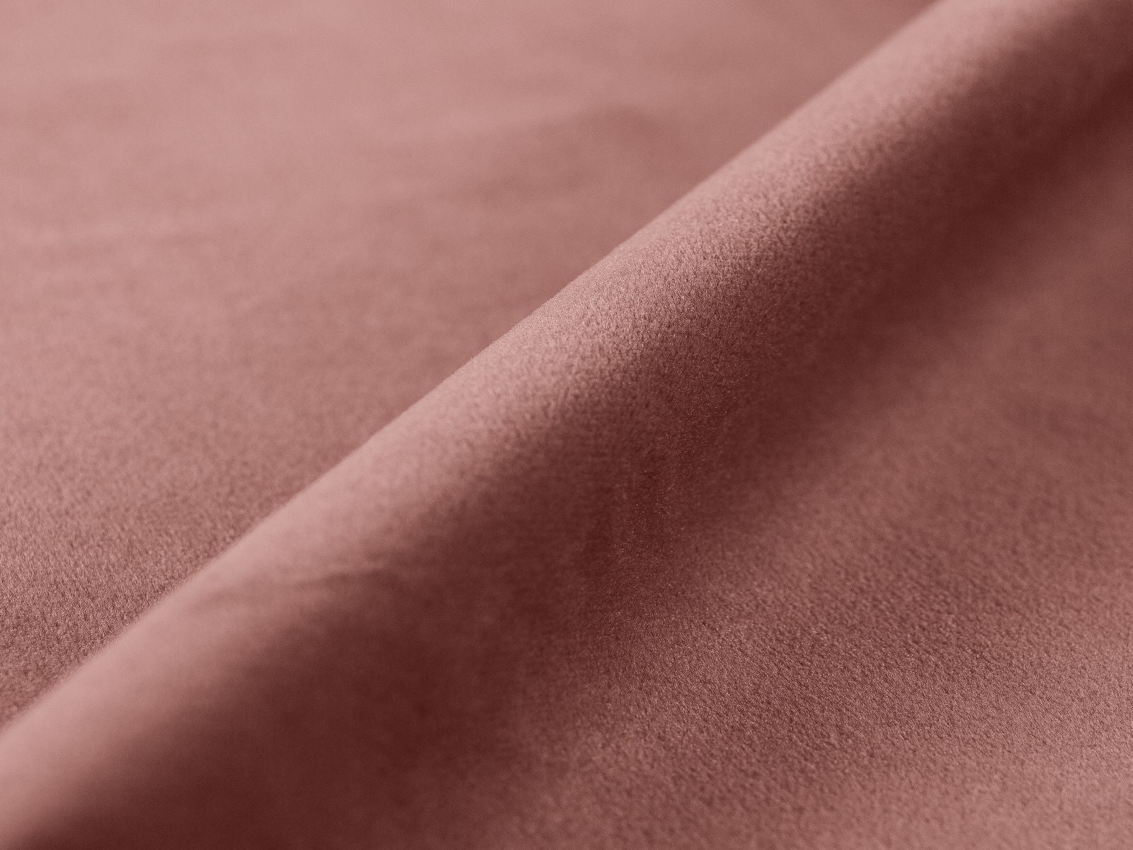 Stylisches 3-Sitzer Ecksofa Victor in Pink-Paris, ideal für kompakte Wohnräume, mit praktischer Schlaffunktion und integriertem Stauraum.