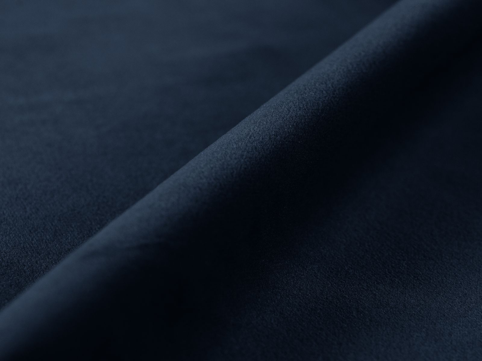 Stylisches 3-Sitzer Ecksofa Victor in Dunkelblau, ideal für Wohnzimmer, mit praktischer Schlaffunktion und integriertem Stauraum.