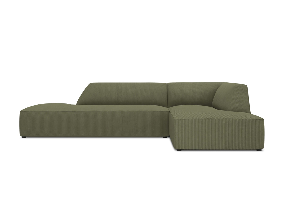 Ruby Modulares Ecksofa Open end rechts 4 Sitzer in Green-Scala präsentiert im Onlineshop von KAQTU Design AG. L-Sofa rechts ist von Micadoni