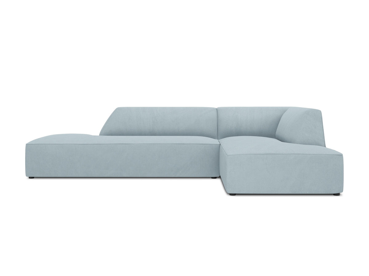 Ruby Modulares Ecksofa Open end rechts 4 Sitzer in Light Blue-Scala präsentiert im Onlineshop von KAQTU Design AG. L-Sofa rechts ist von Micadoni