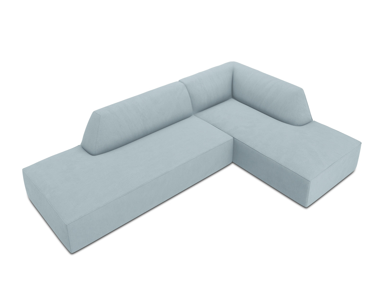 Erleben Sie das Ruby Ecksofa rechts 4 Sitzer von Micadoni – ein elegantes, modulares Sofa, das höchsten Komfort und individuelle Gestaltungsmöglichkeiten für Ihr Zuhause bietet.