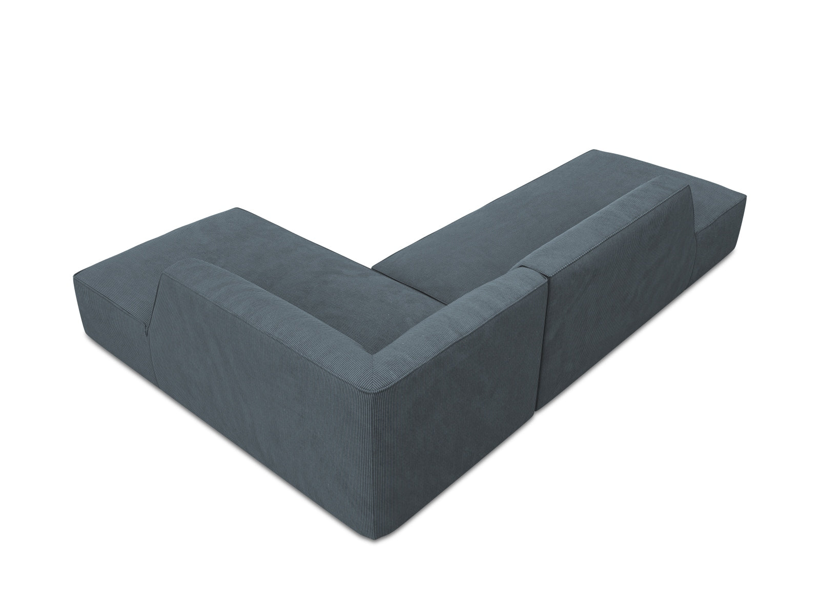 Stylisches Ruby L-Sofa mit offener rechter Seite, 4-Sitzer, perfekt für gemütliche Stunden und zeitgemäße Einrichtung.
