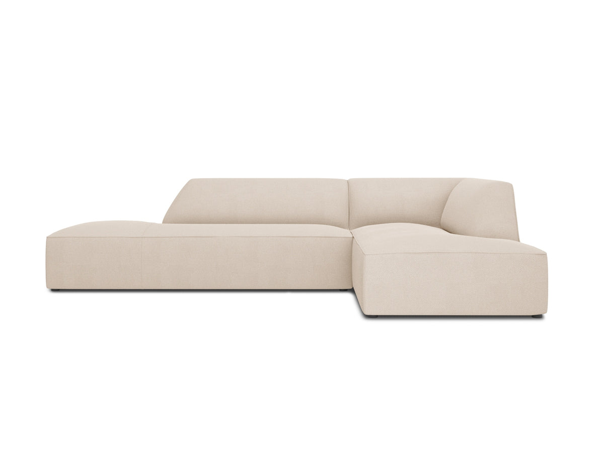 Ruby Modulares Ecksofa Open end rechts 4 Sitzer in Beige-Ottawa präsentiert im Onlineshop von KAQTU Design AG. L-Sofa rechts ist von Micadoni