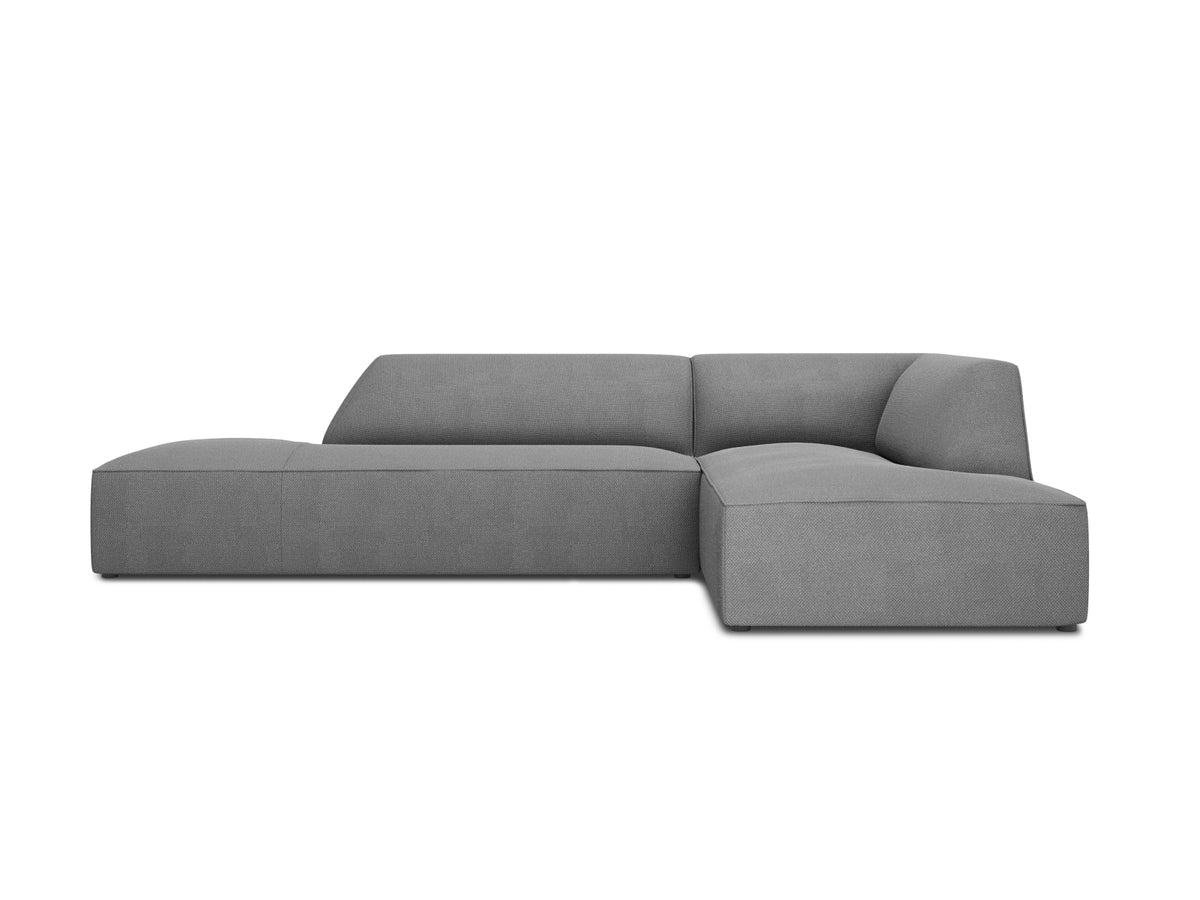Ruby Modulares Ecksofa Open end rechts 4 Sitzer in Grey-Ottawa präsentiert im Onlineshop von KAQTU Design AG. L-Sofa rechts ist von Micadoni