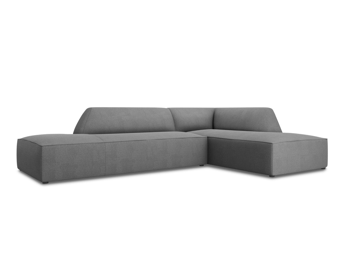 Ruby Modulares Ecksofa Open end rechts 4 Sitzer in Grey-Ottawa präsentiert im Onlineshop von KAQTU Design AG. L-Sofa rechts ist von Micadoni