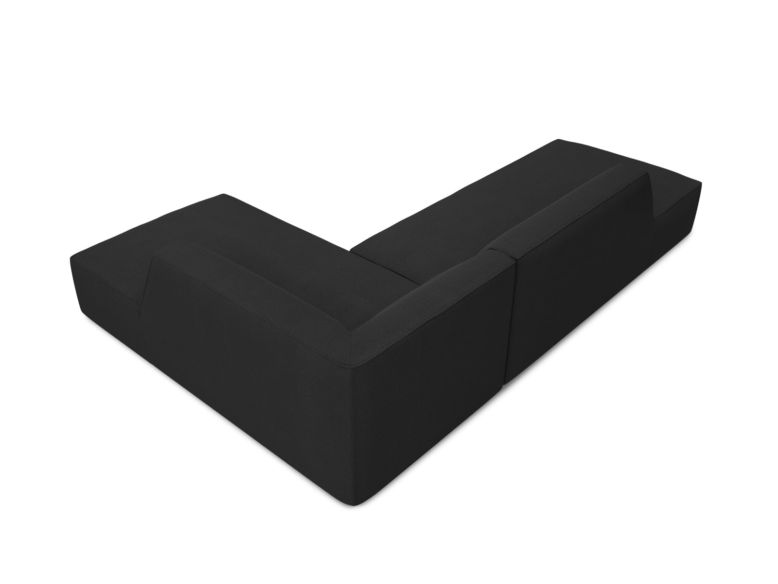 Entdecken Sie das Ruby Ecksofa rechts 4 Sitzer von Micadoni – ein stilvolles, modulares Möbelstück, das Komfort und Flexibilität für Ihr Wohnzimmer bietet.