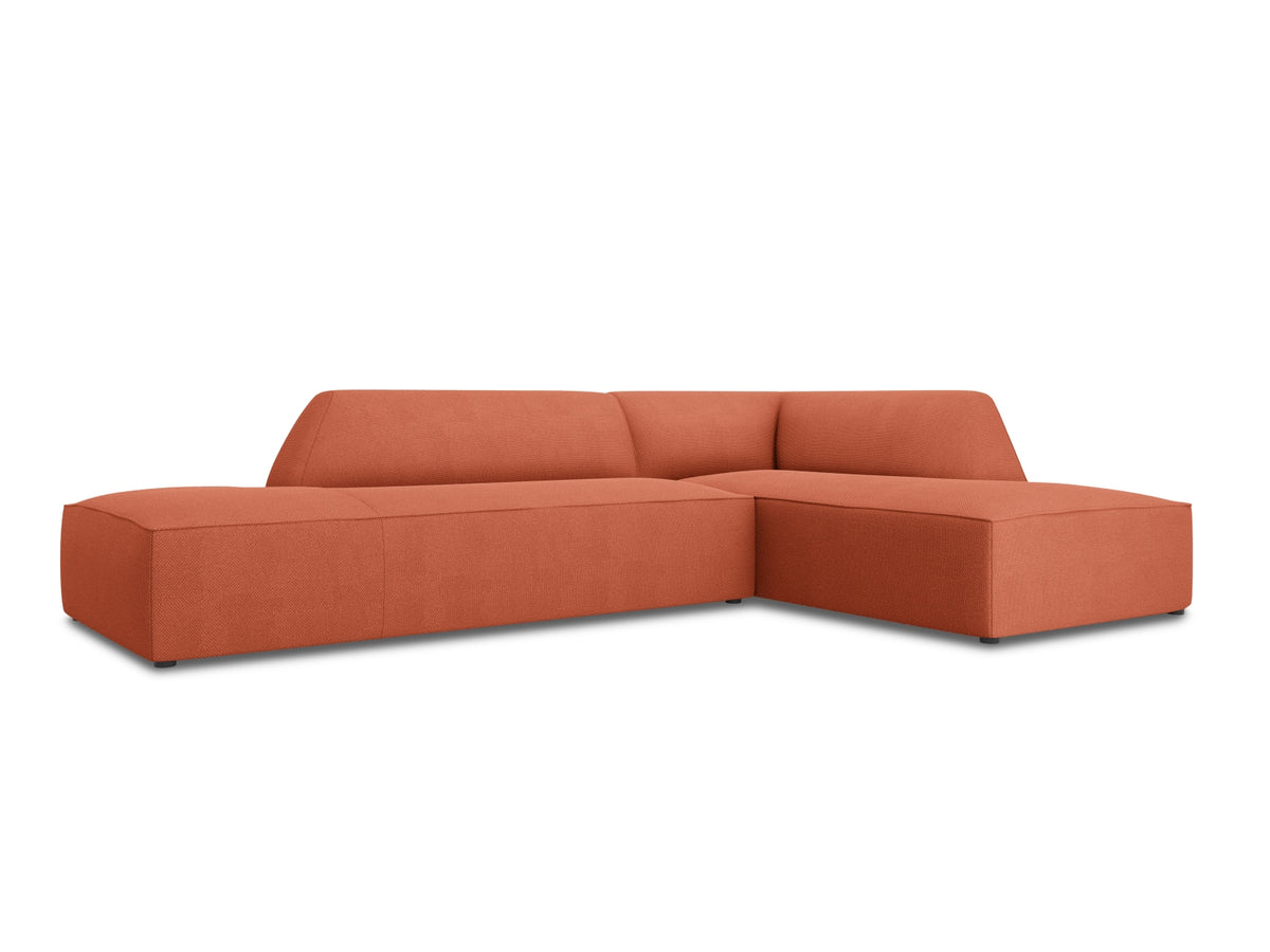 Ruby Modulares Ecksofa Open end rechts 4 Sitzer in Coral-Ottawa präsentiert im Onlineshop von KAQTU Design AG. L-Sofa rechts ist von Micadoni